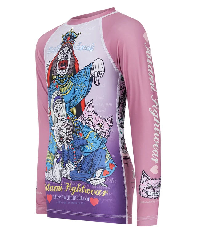Tatami Meerkatsu Alice In Jiu-Jitsuland Rashguard - Youth - The Fight Hub