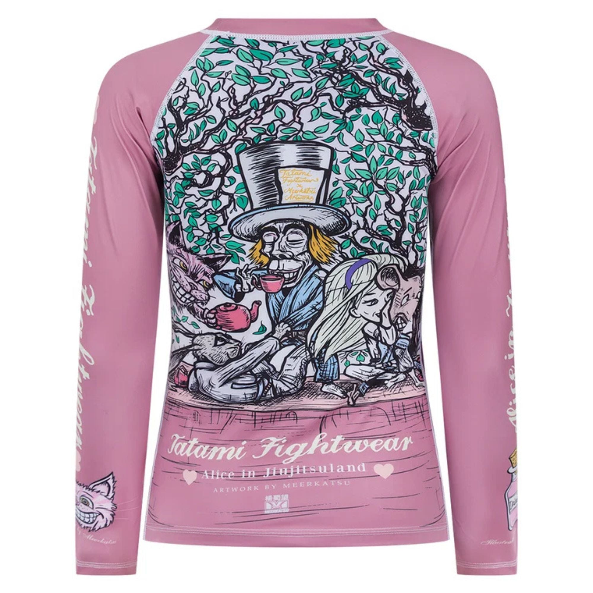 Tatami Meerkatsu Alice In Jiu-Jitsu Land Rashguard - Women