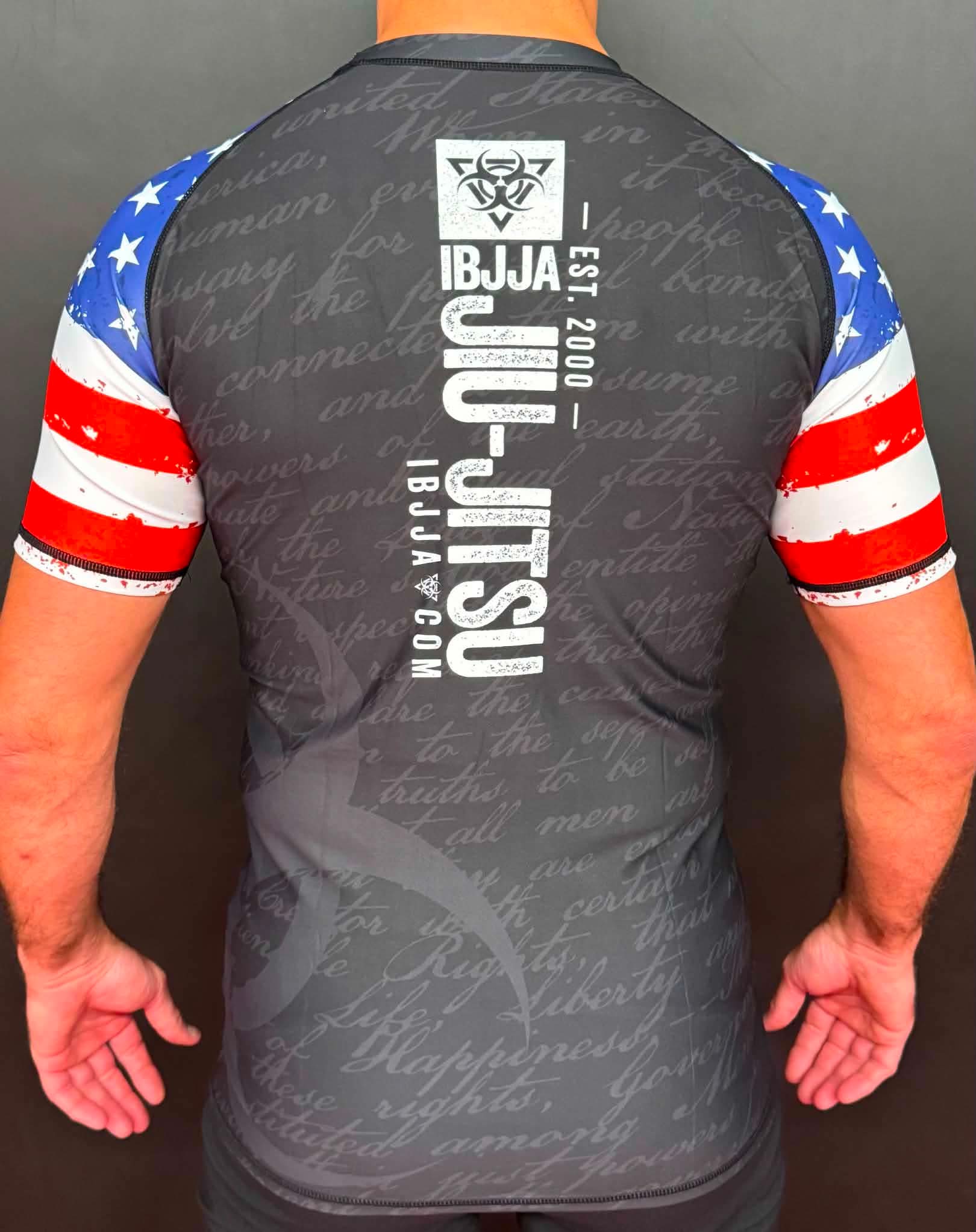IBJJA Declaration of Independence 250th Anniversary Rashguard