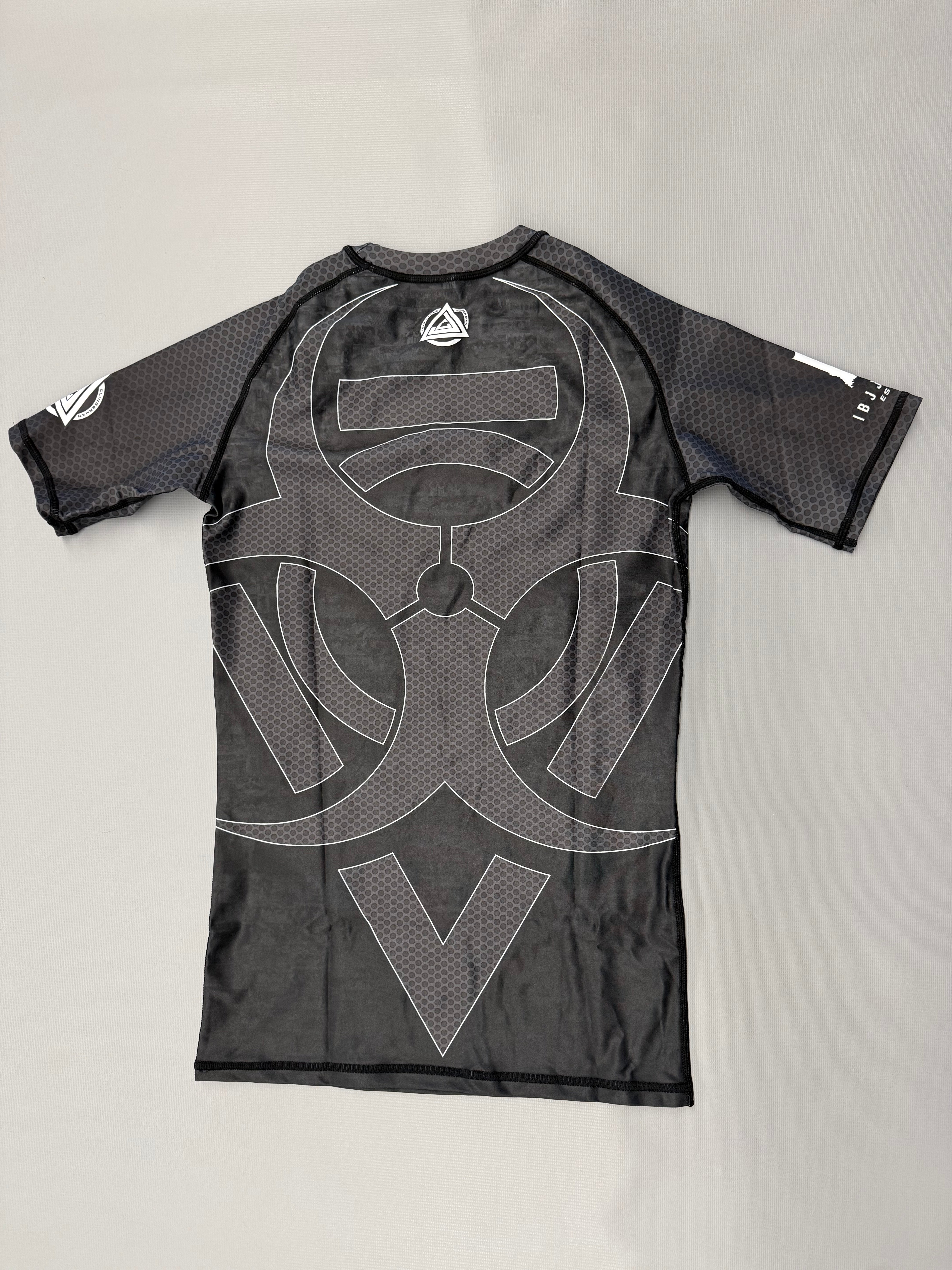 IBJJA OG Ranked Rashguards - Gray - The Fight Hub