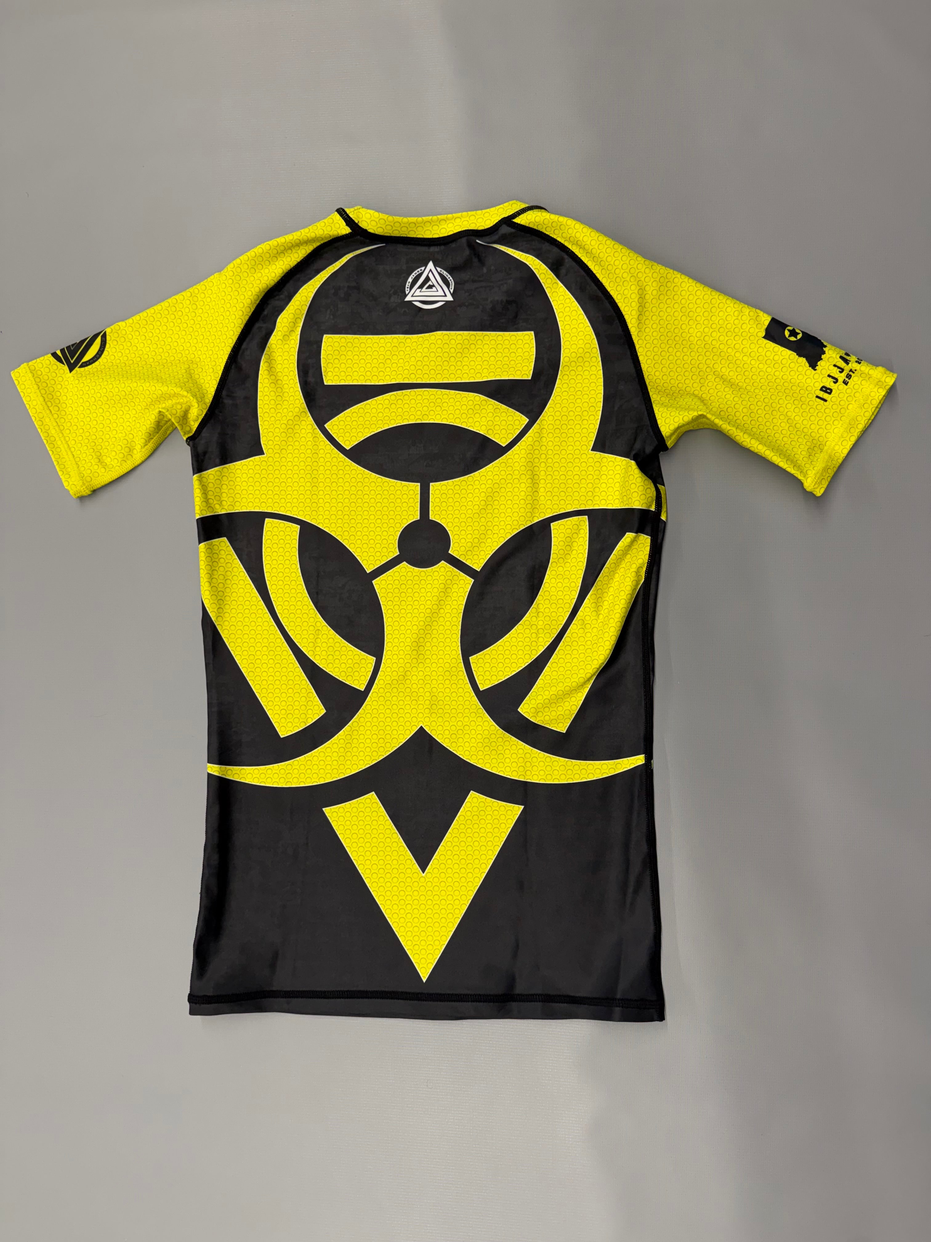 IBJJA OG Ranked Rashguards - Yellow - The Fight Hub