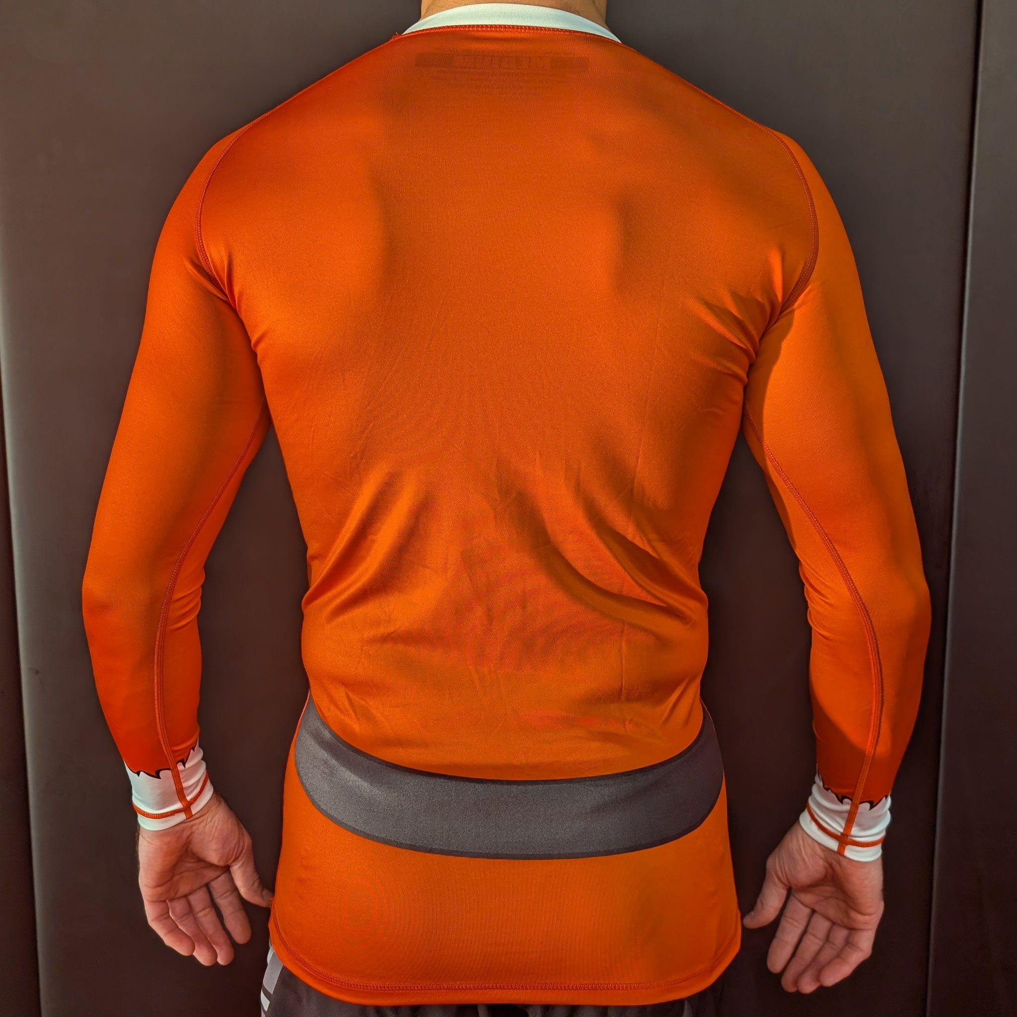 Christmas BJJ Rashguard (Adult) – Santa Long‑Sleeve Training Shirt - The Fight Hub