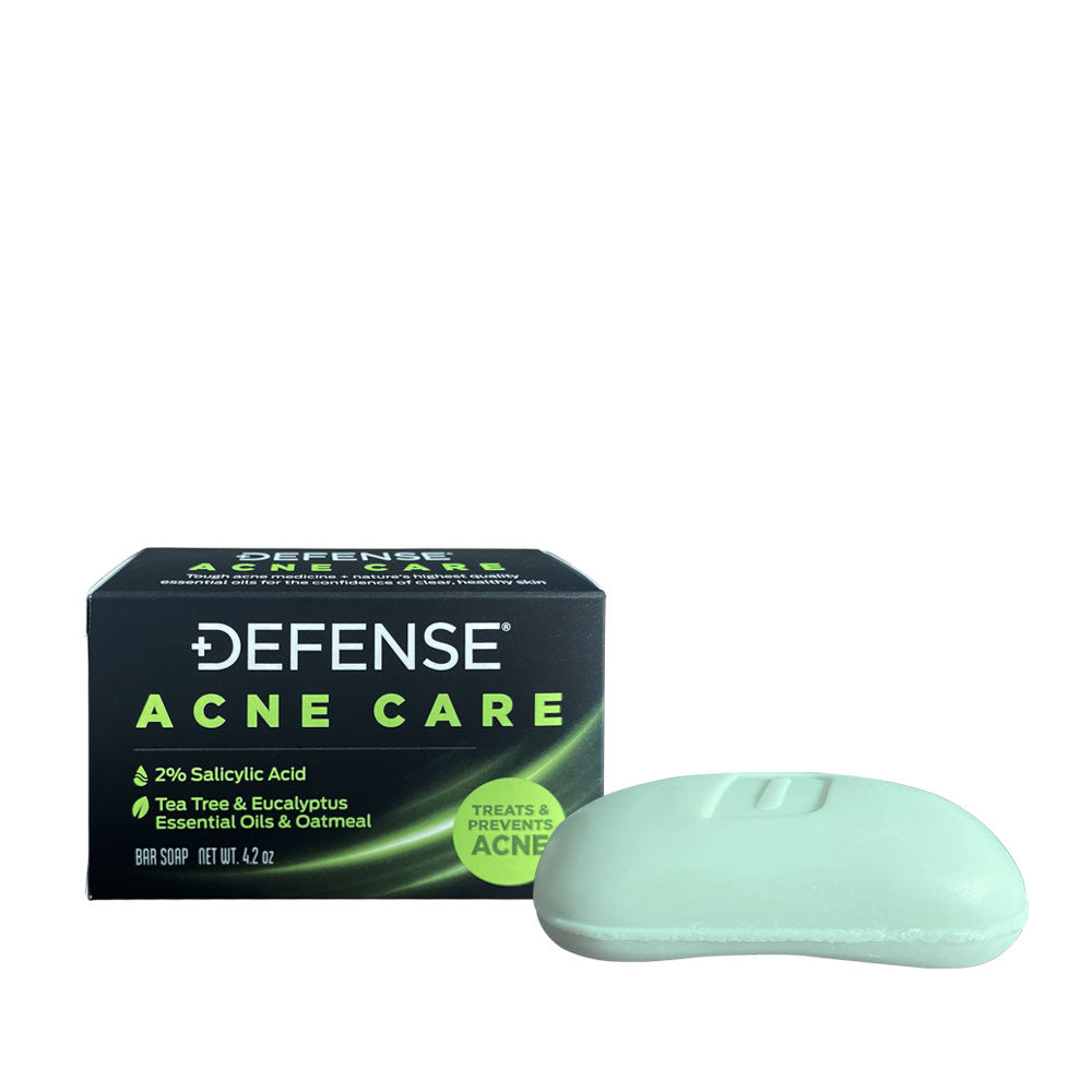 Defense Soap - Medicated Acne Care Bar Soap with Case - The Fight Hub