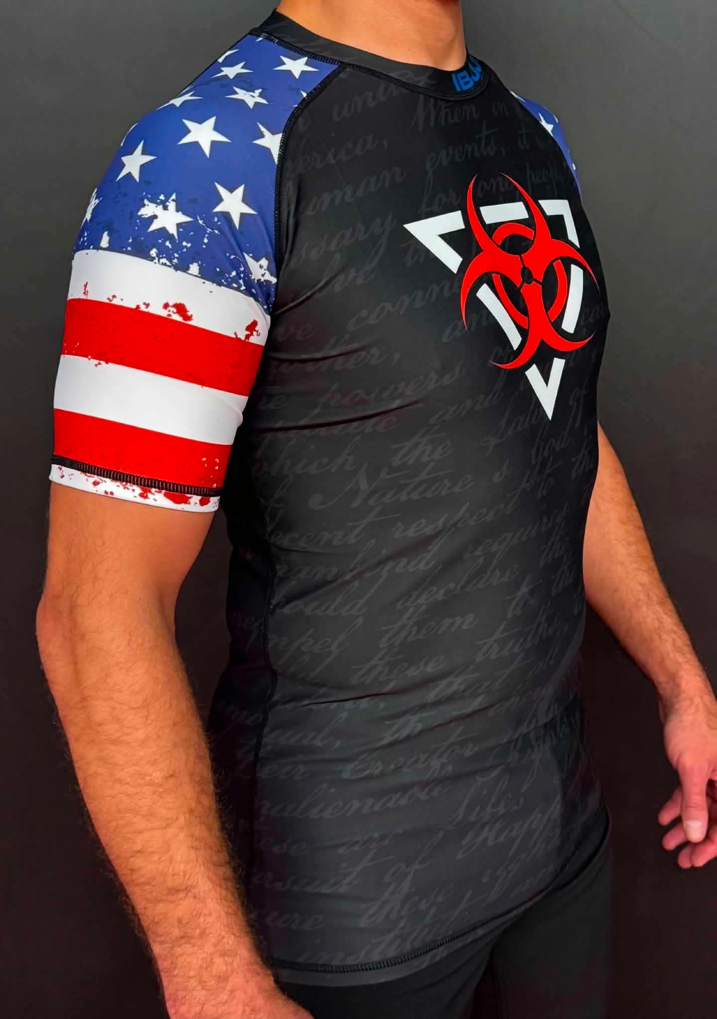 IBJJA Declaration of Independence 250th Anniversary Rashguard