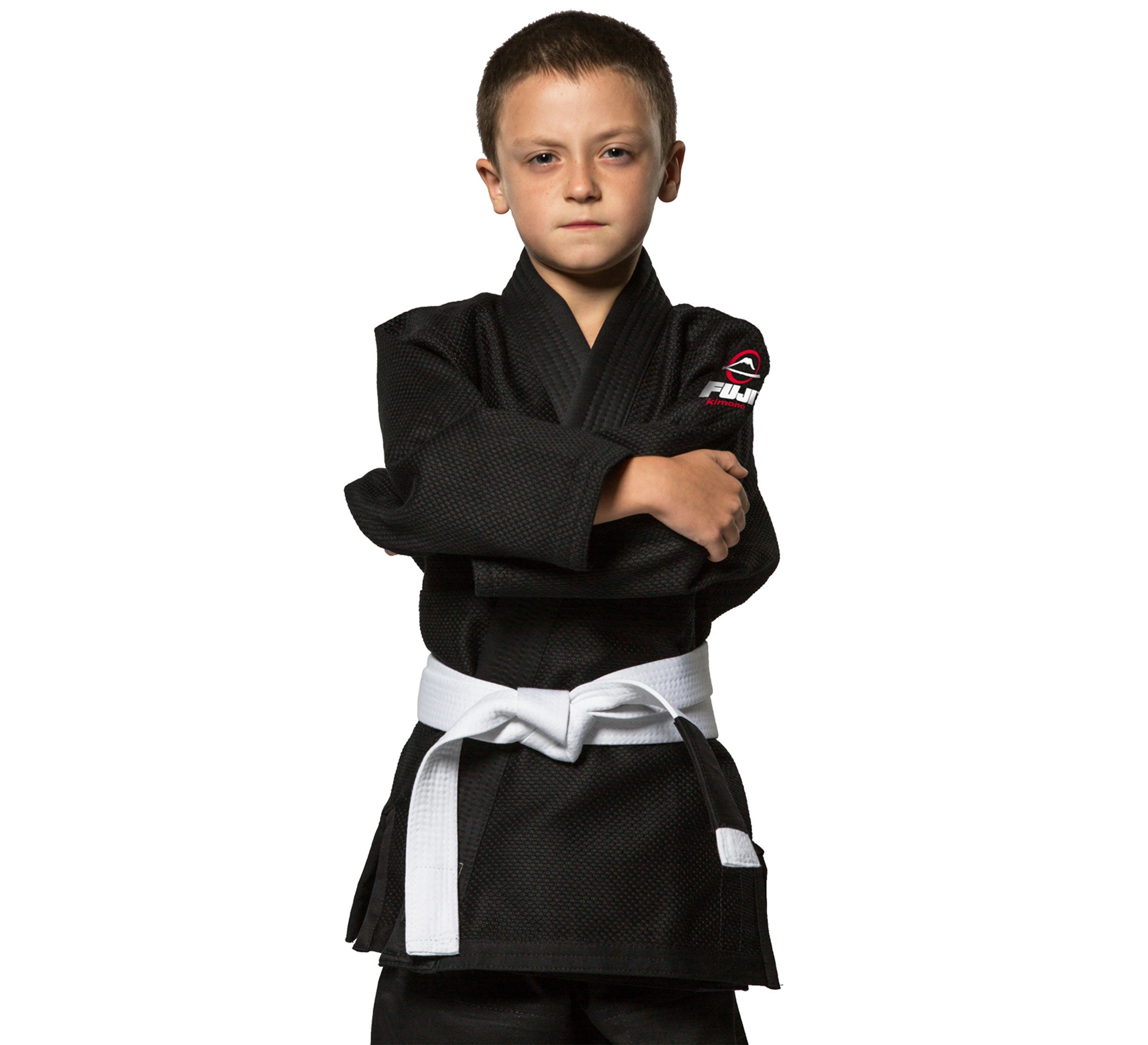 Fuji All Around Kids BJJ Gi (Black) - The Fight Hub
