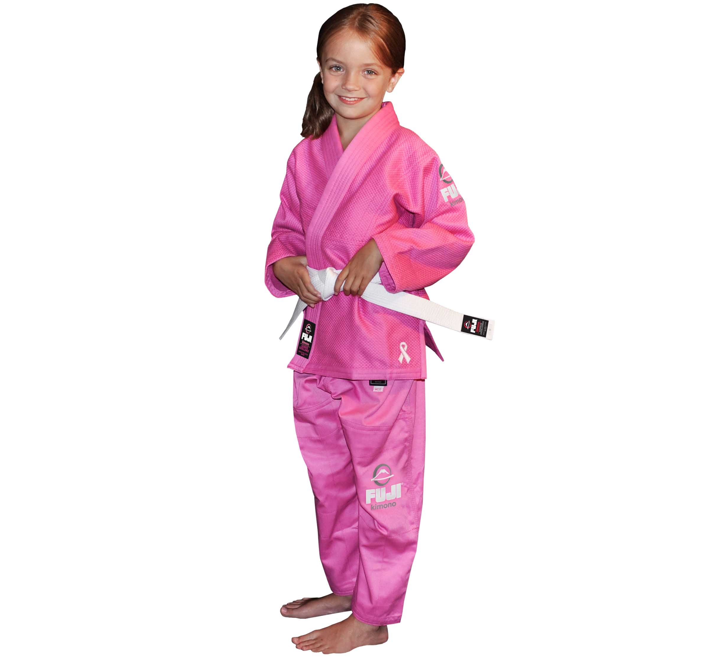Fuji All Around Kids BJJ Gi Pink - The Fight Hub