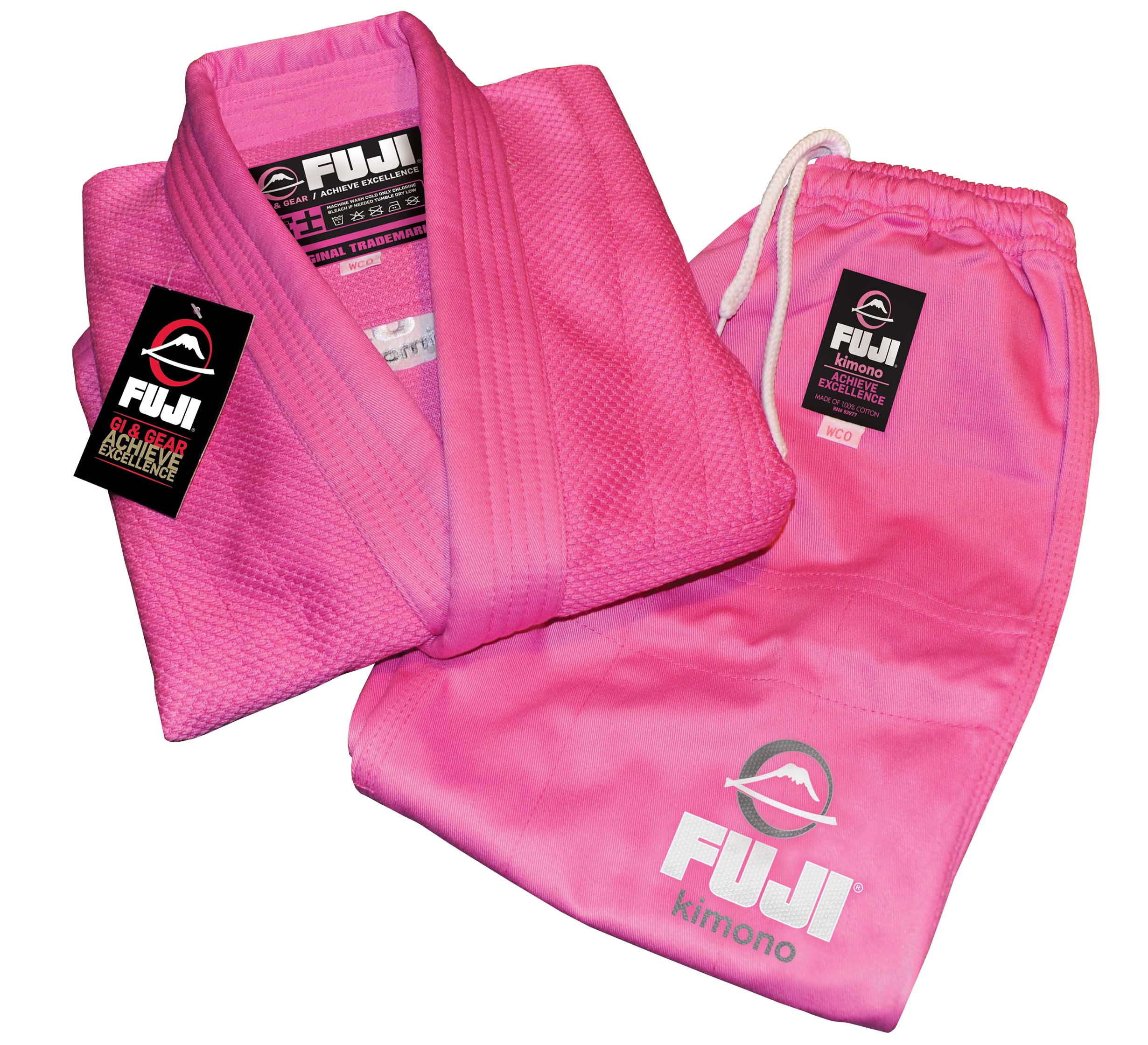 Fuji All Around Kids BJJ Gi Pink - The Fight Hub