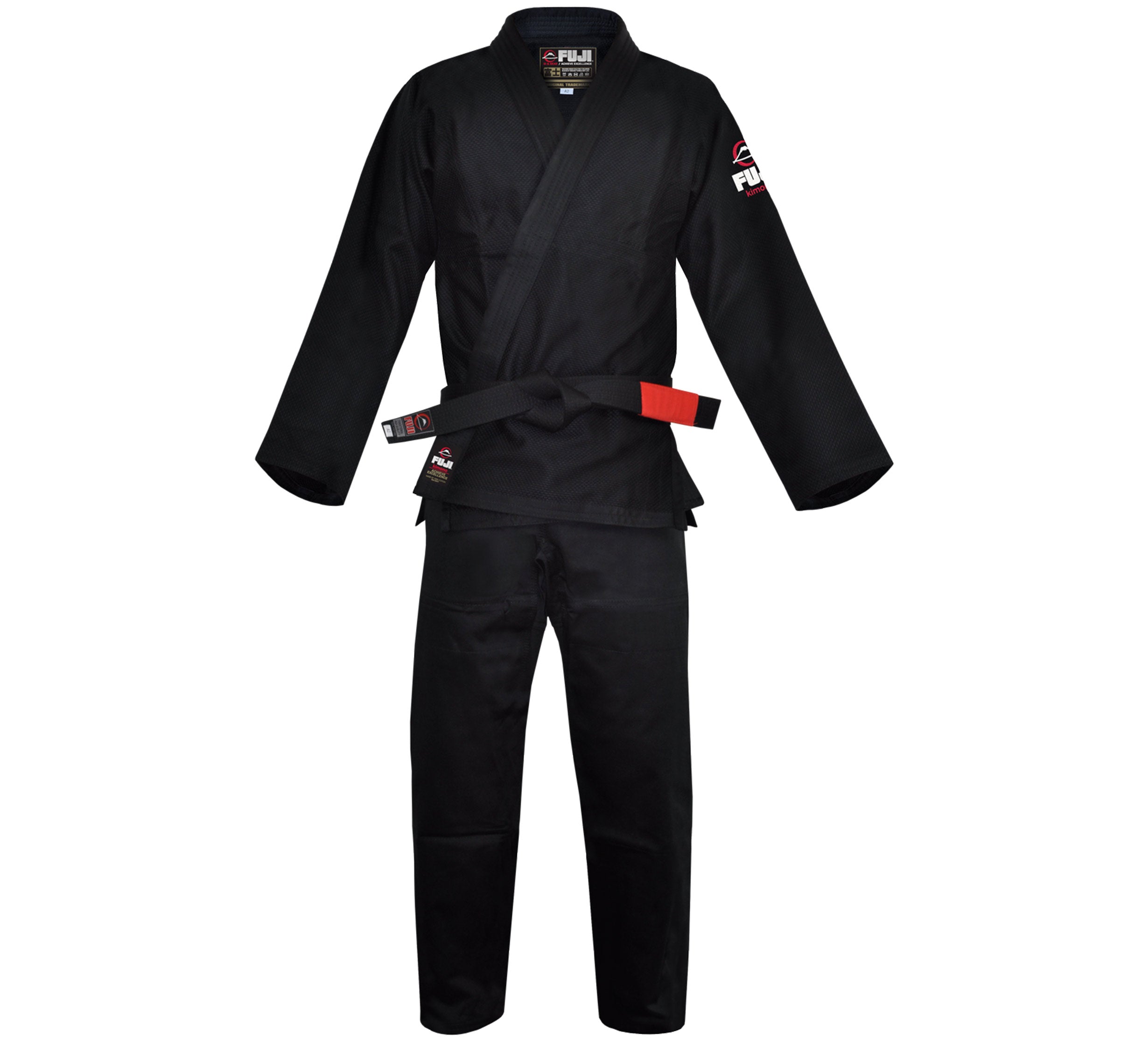 Fuji All Around Adult BJJ Gi (Black) - The Fight Hub