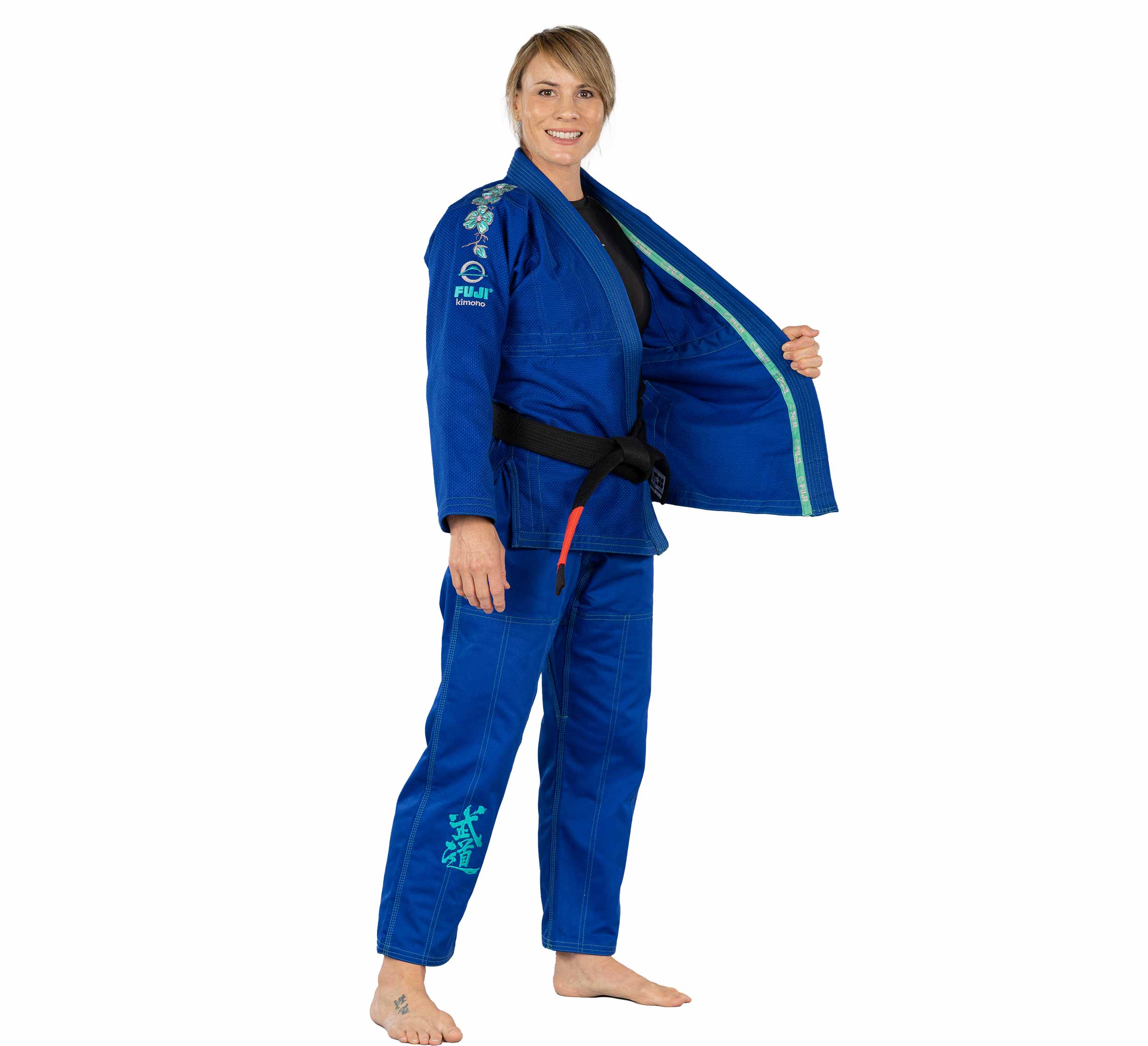 Fuji Blossom Blue BJJ Gi - The Fight Hub
