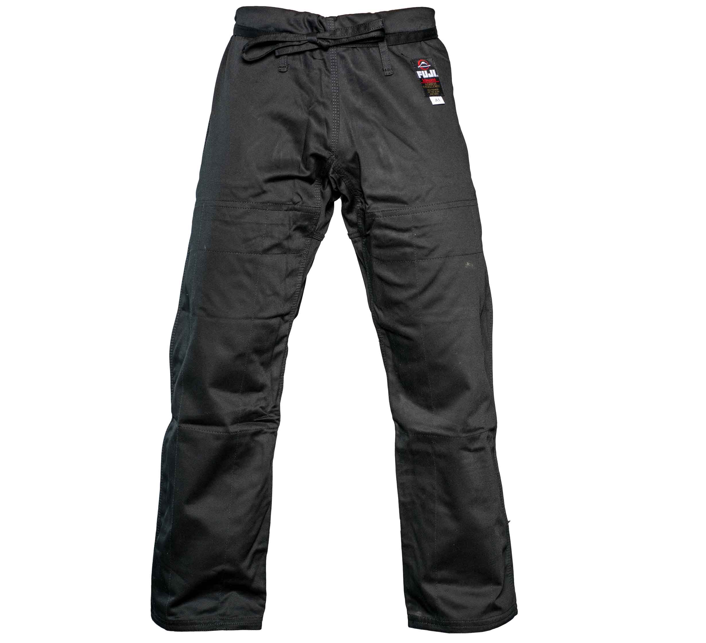 Fuji - Black BJJ Gi Pants - The Fight Hub