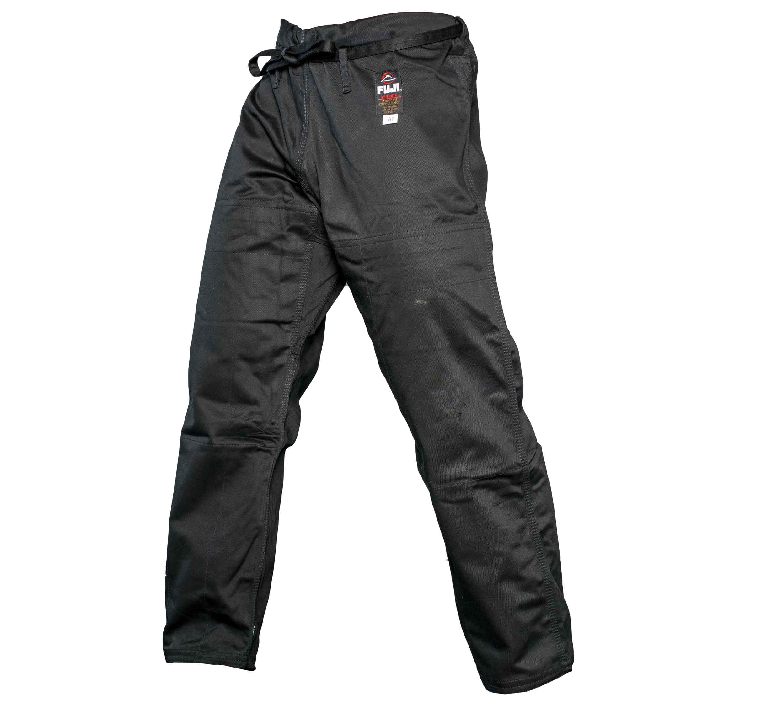 Fuji - Black BJJ Gi Pants - The Fight Hub
