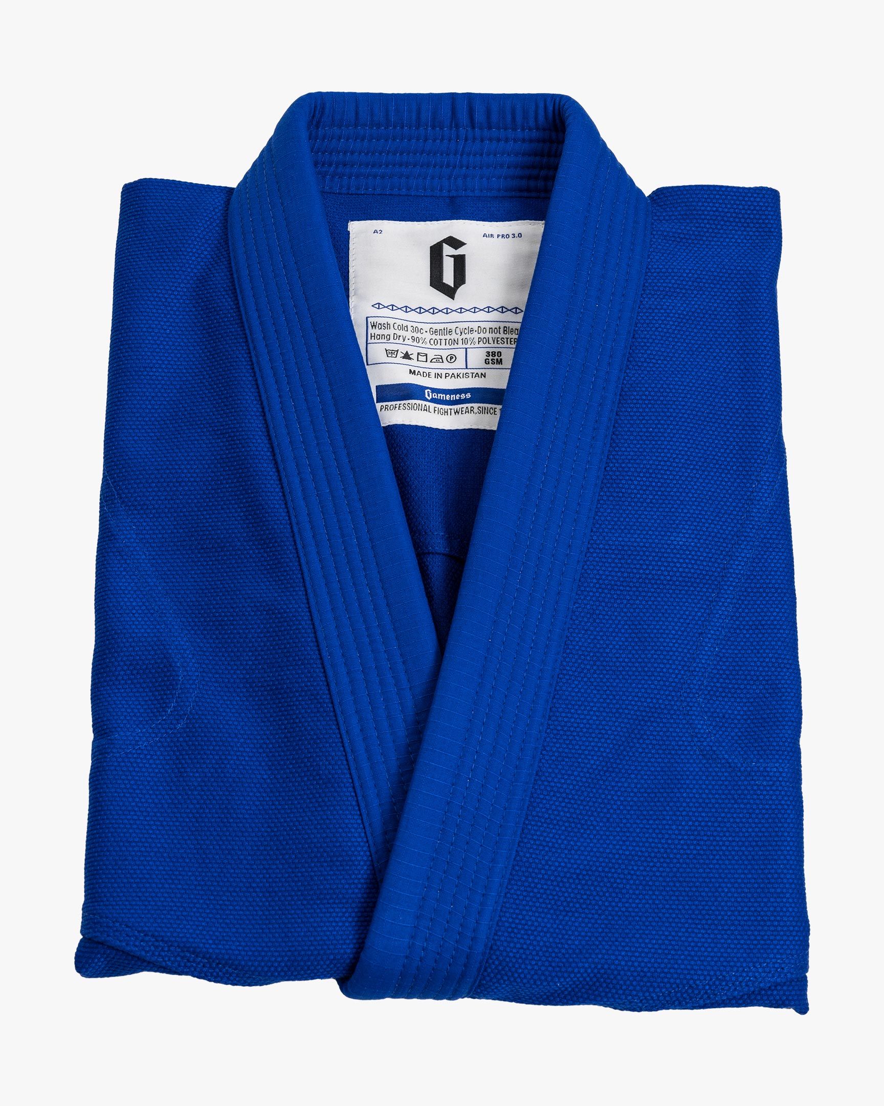 Gameness Mens Air Pro 3.0 BJJ Gi (Blue) - The Fight Hub