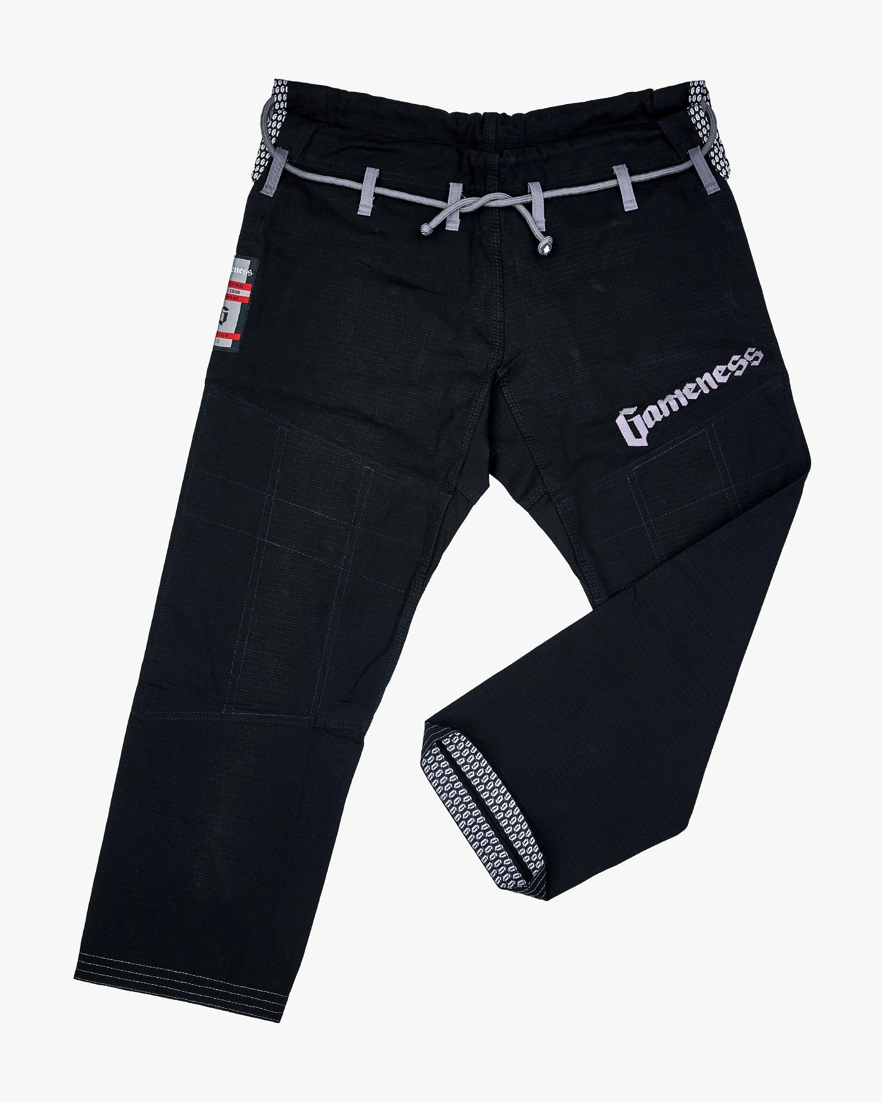 Gameness Male Feather 2.0 BJJ Gi (Black) - The Fight Hub