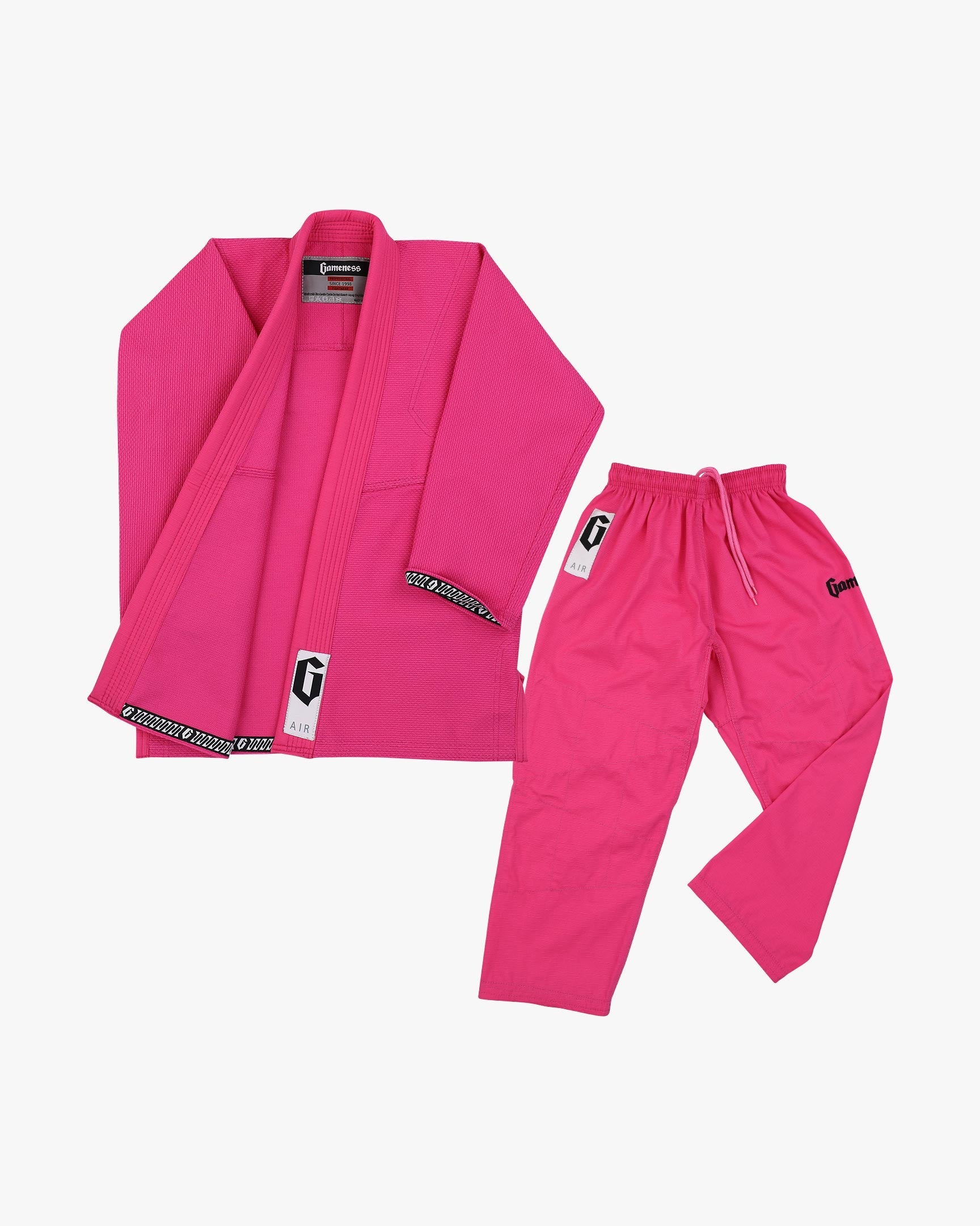 Gameness Youth Air 2.0 BJJ Gi - Pink - The Fight Hub