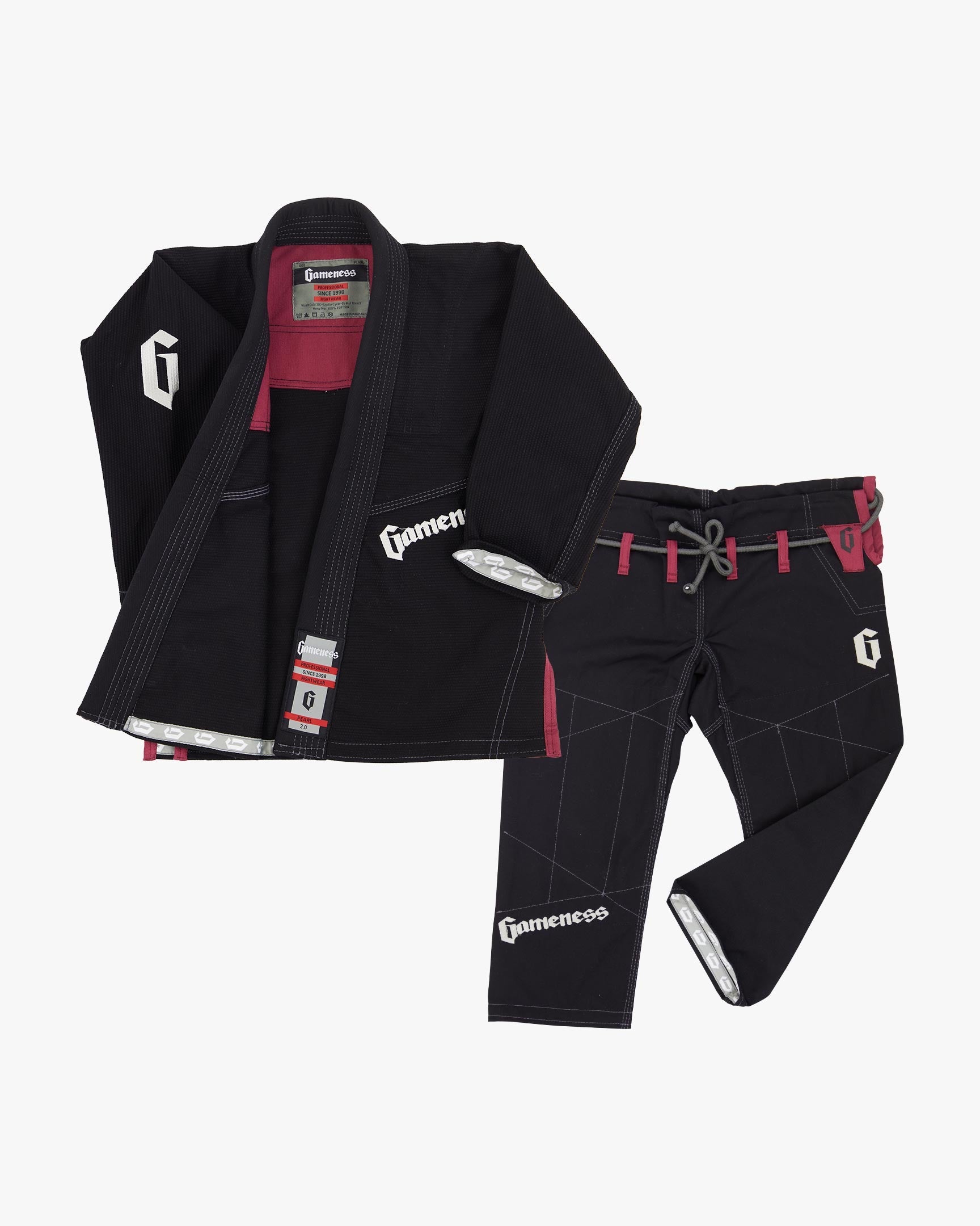 Gameness Youth Pearl Gi 2.0 - Black