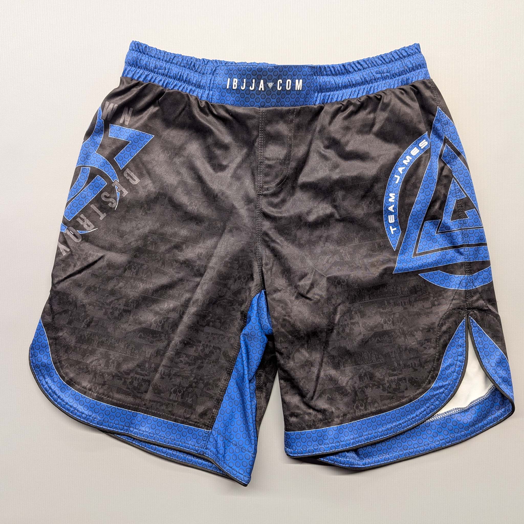 IBJJA Board Shorts - Ranked 2023 (Blue) - The Fight Hub