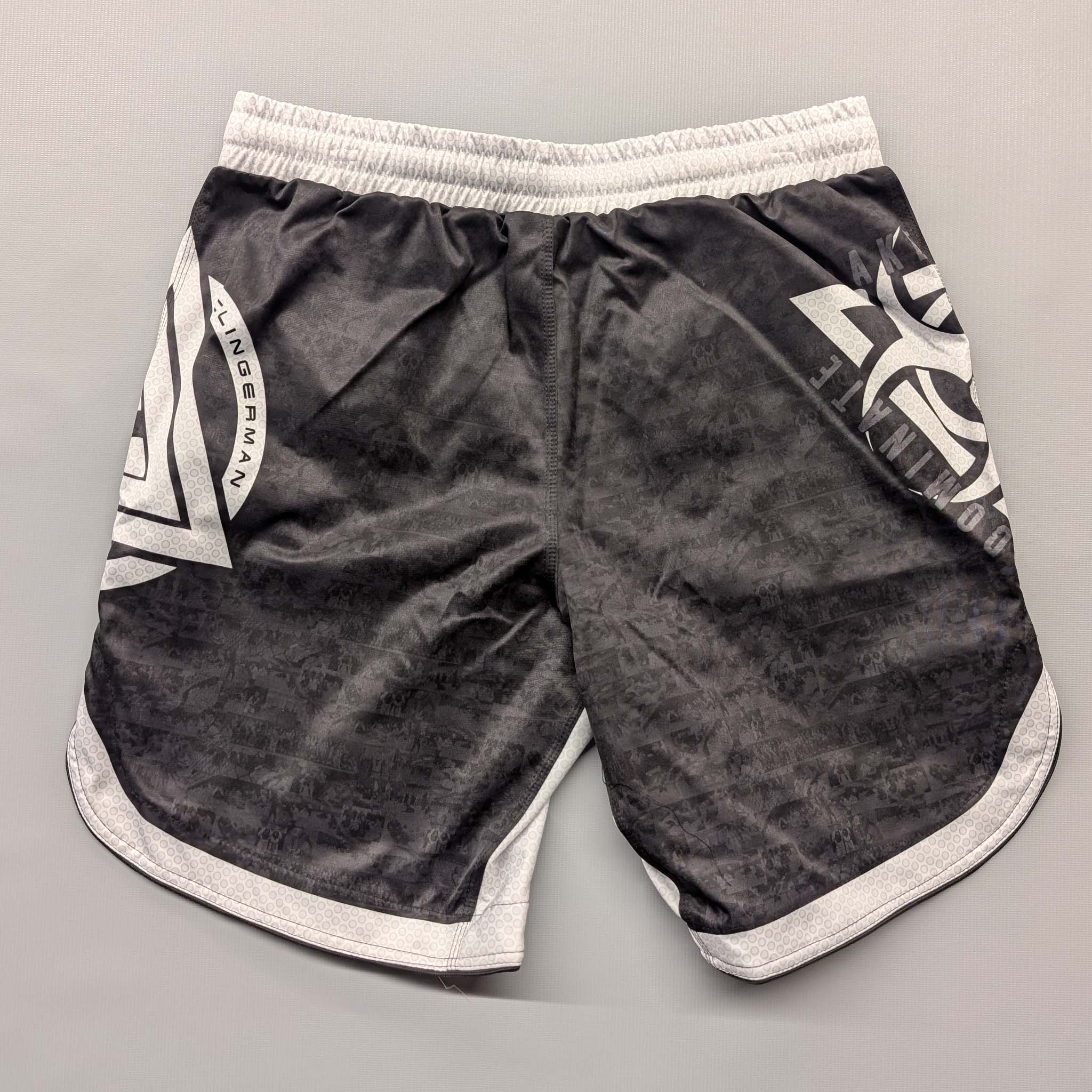 IBJJA Board Shorts - Ranked 2023 (White) - The Fight Hub