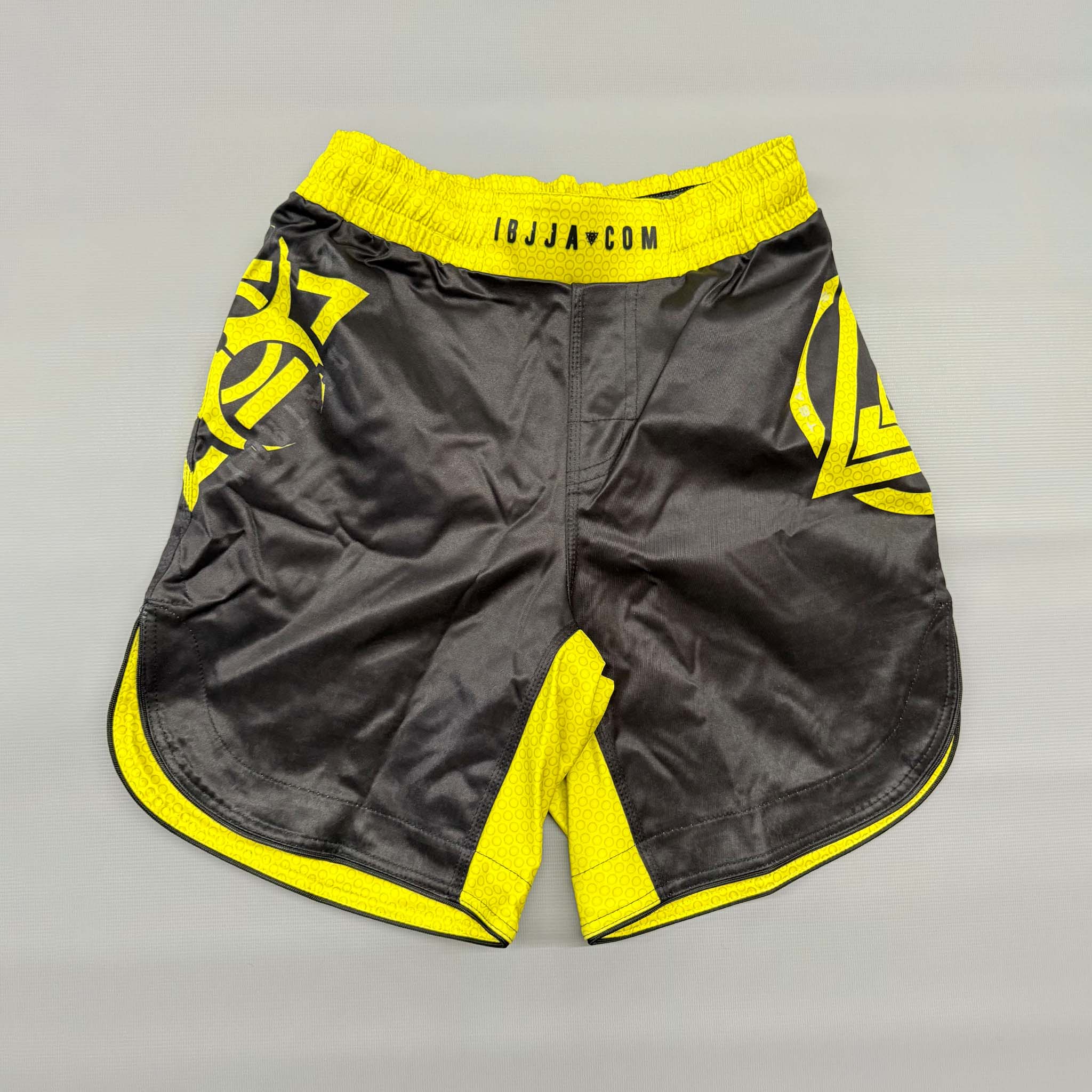 IBJJA Board Shorts - Ranked (Yellow) - The Fight Hub