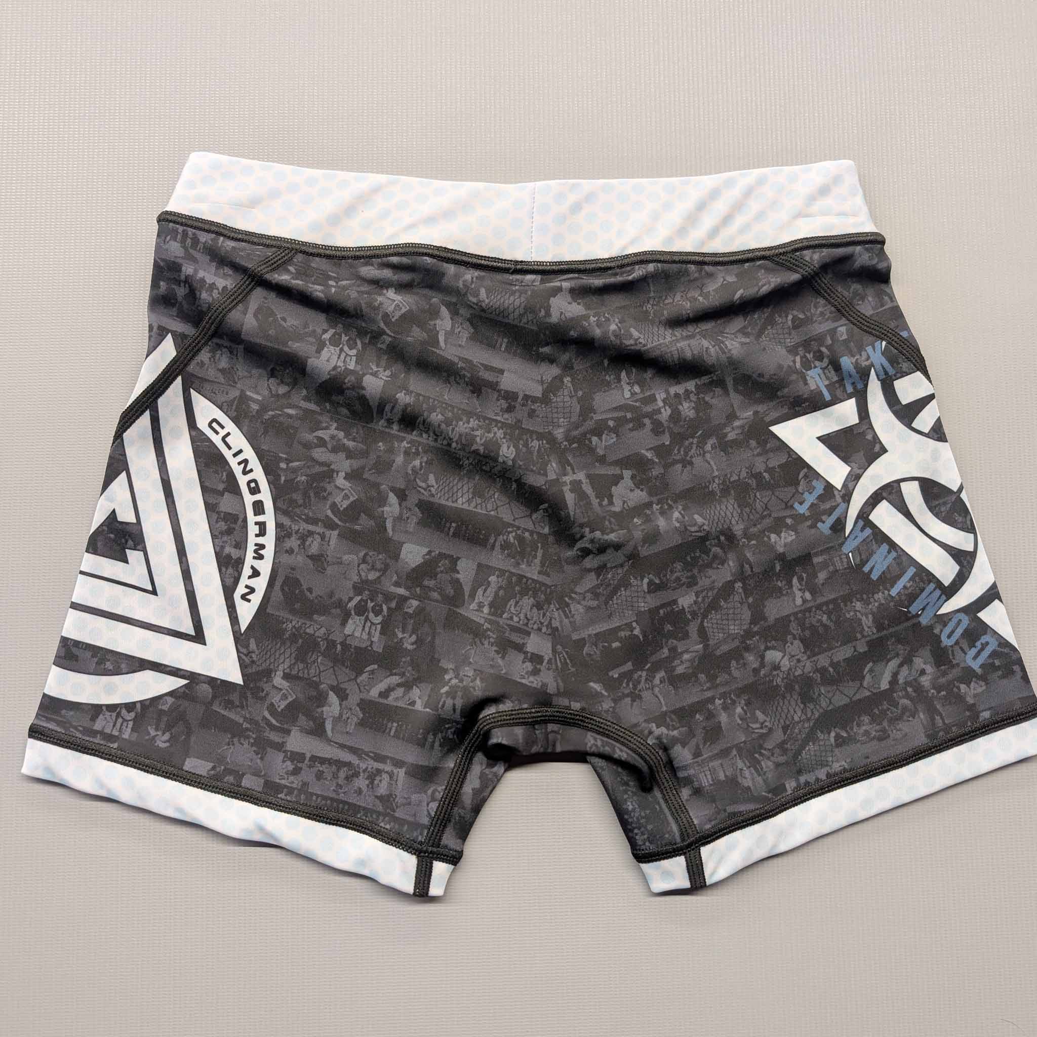 IBJJA Compression Shorts - White - The Fight Hub