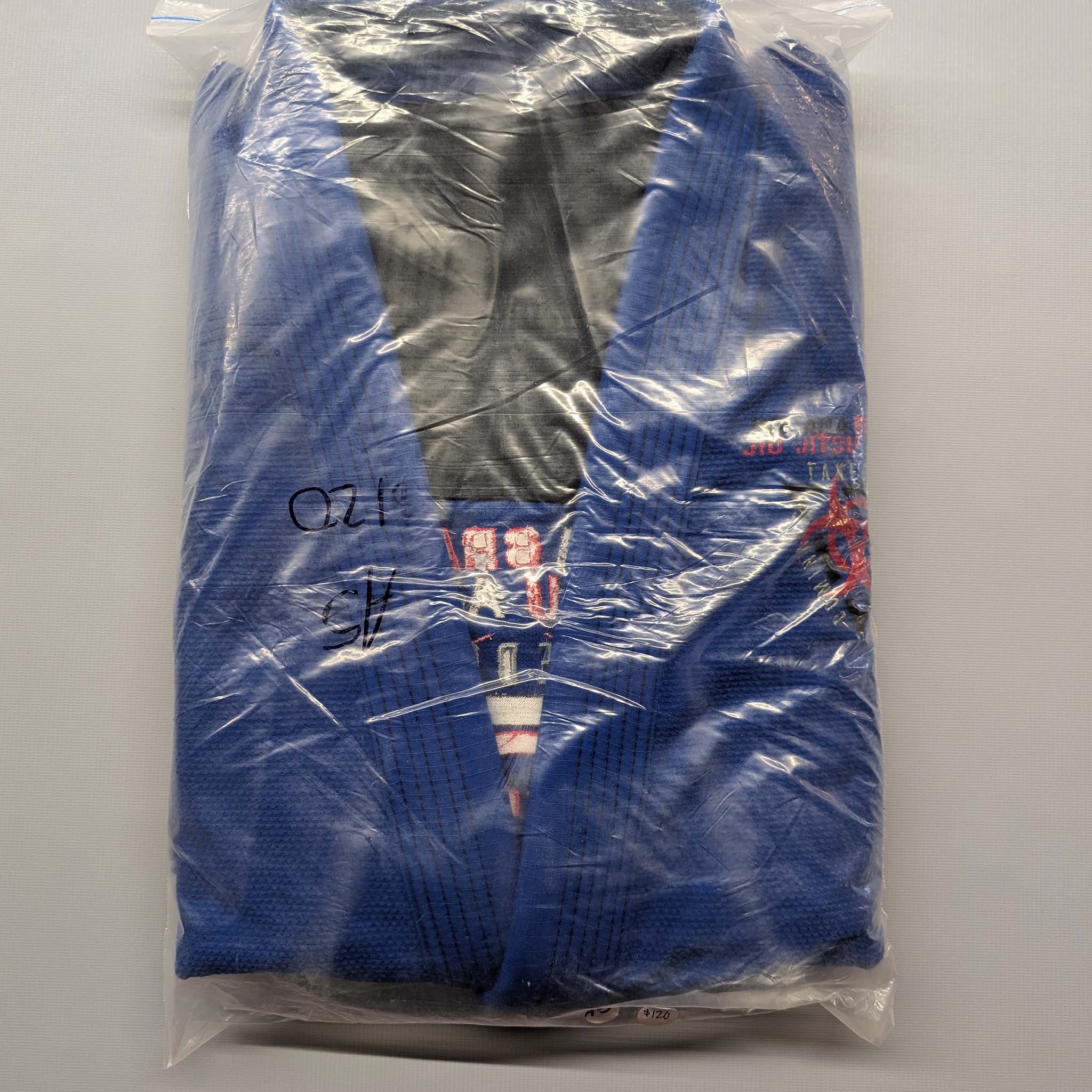 IBJJA Old-School Blue Gi - Embroidered - The Fight Hub