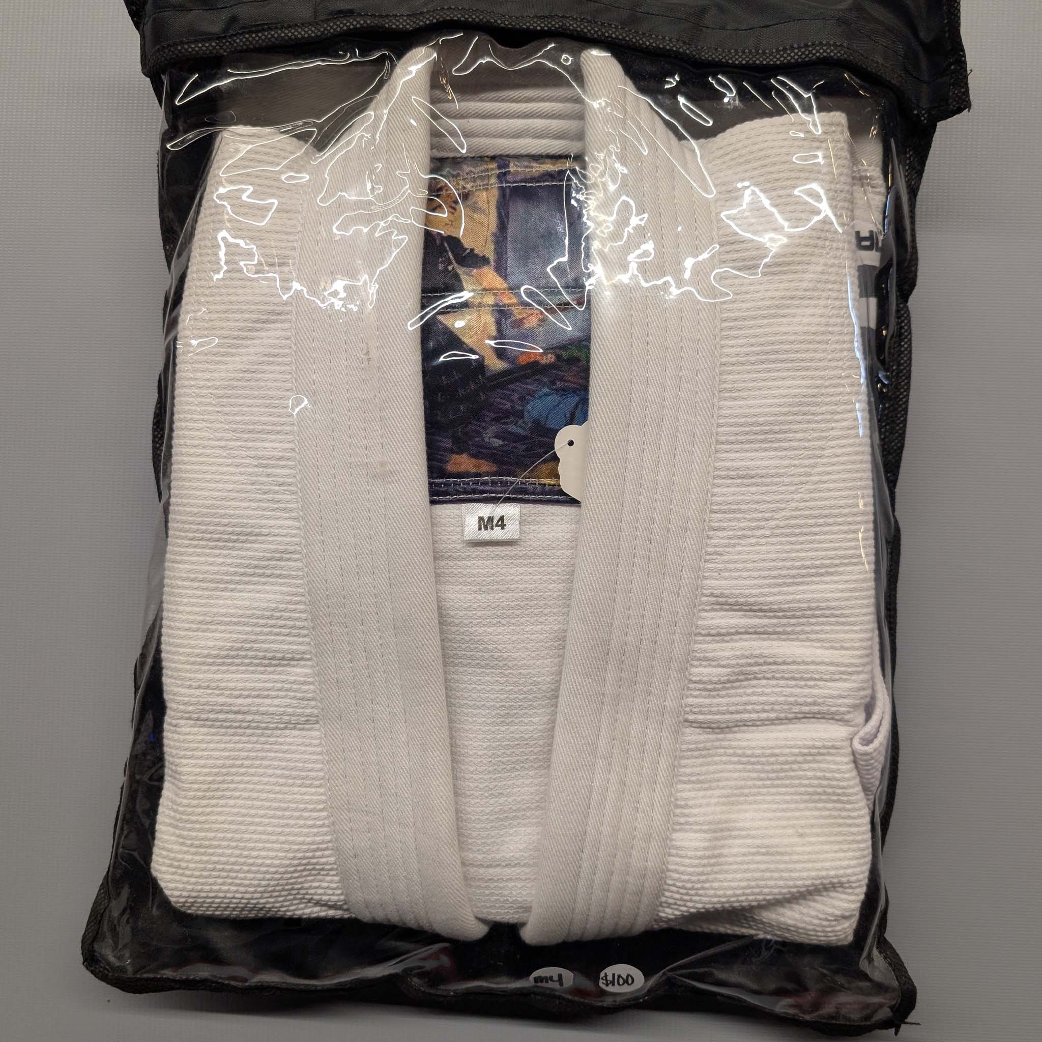 IBJJA Old School White Kids BJJ Gi - M4 - The Fight Hub
