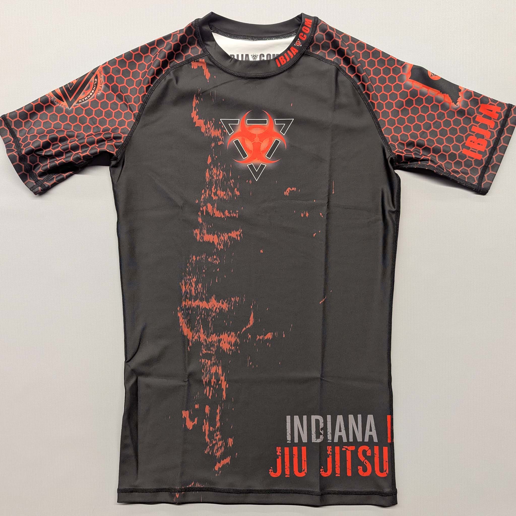 IBJJA Old Ranked Rashguards - 2019 (Black) - The Fight Hub