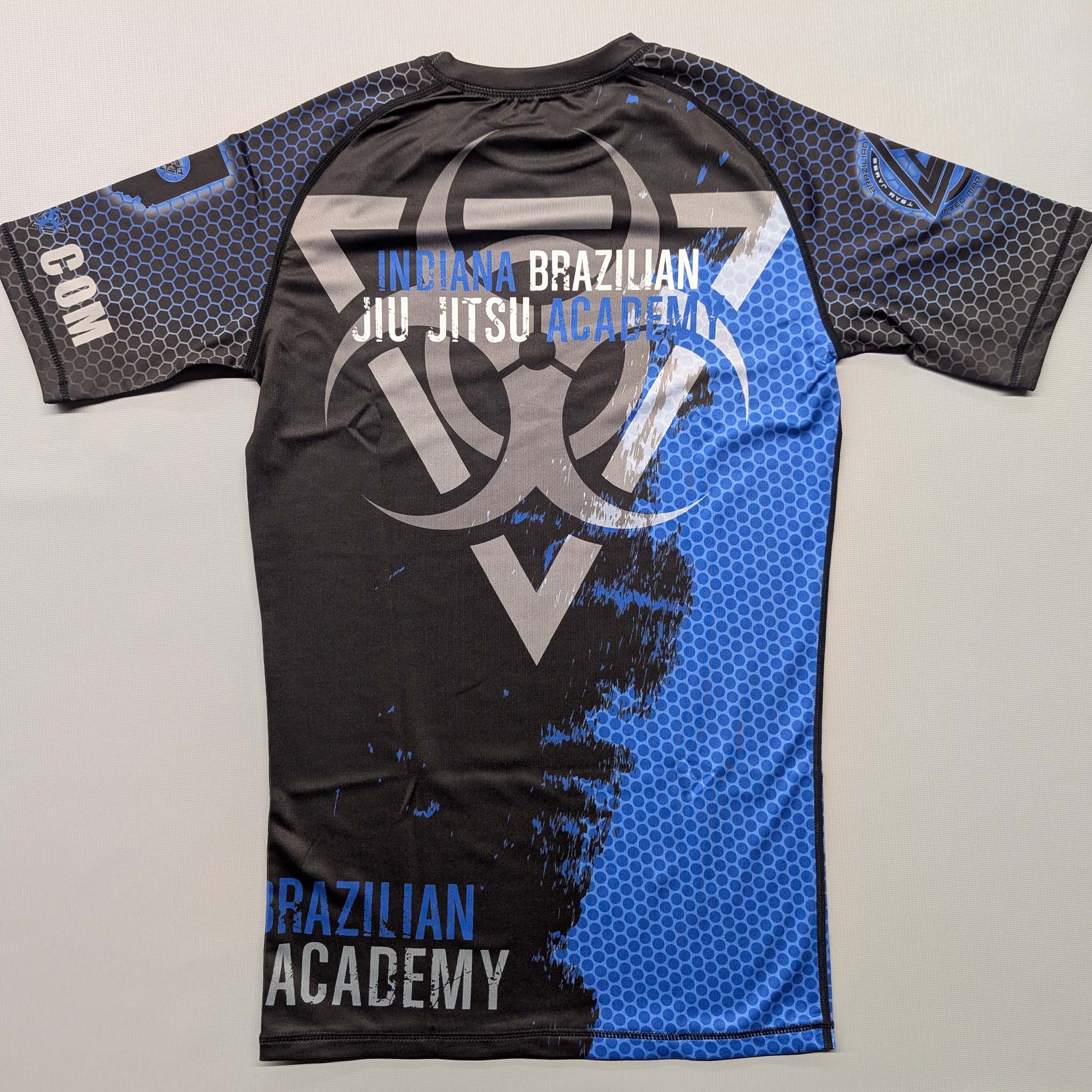 IBJJA Old Ranked Rashguards - 2019 (Blue) - The Fight Hub