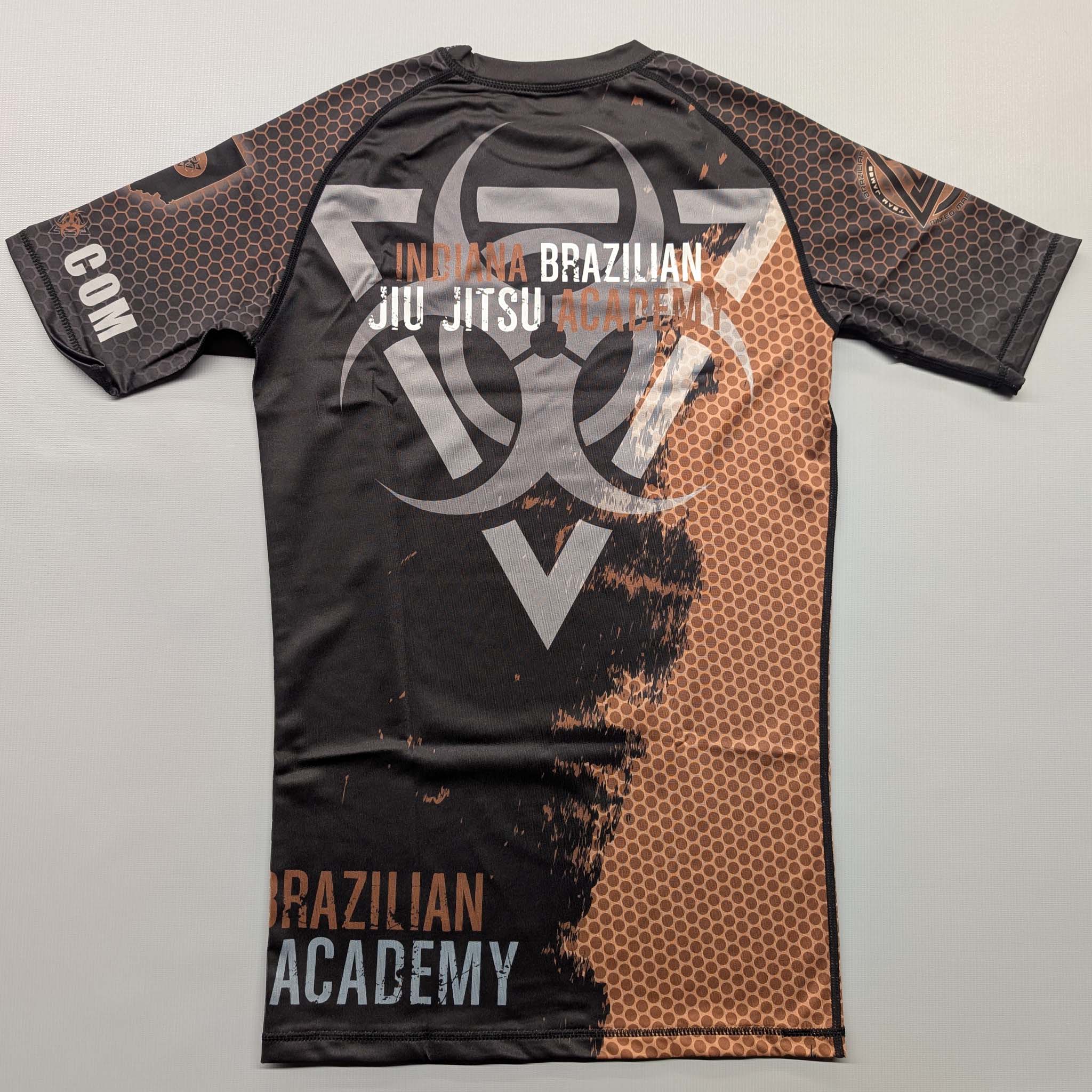 IBJJA Old Ranked Rashguards - 2019 (Brown) - The Fight Hub