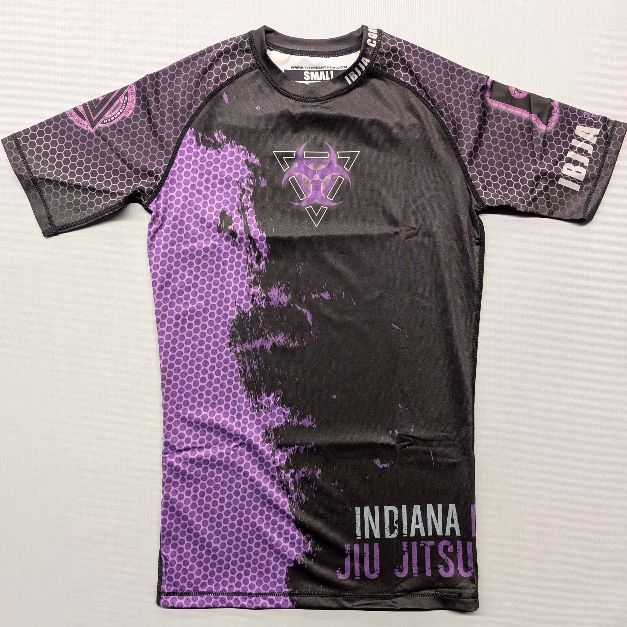 IBJJA Old Ranked Rashguards - 2019 (Purple) - The Fight Hub
