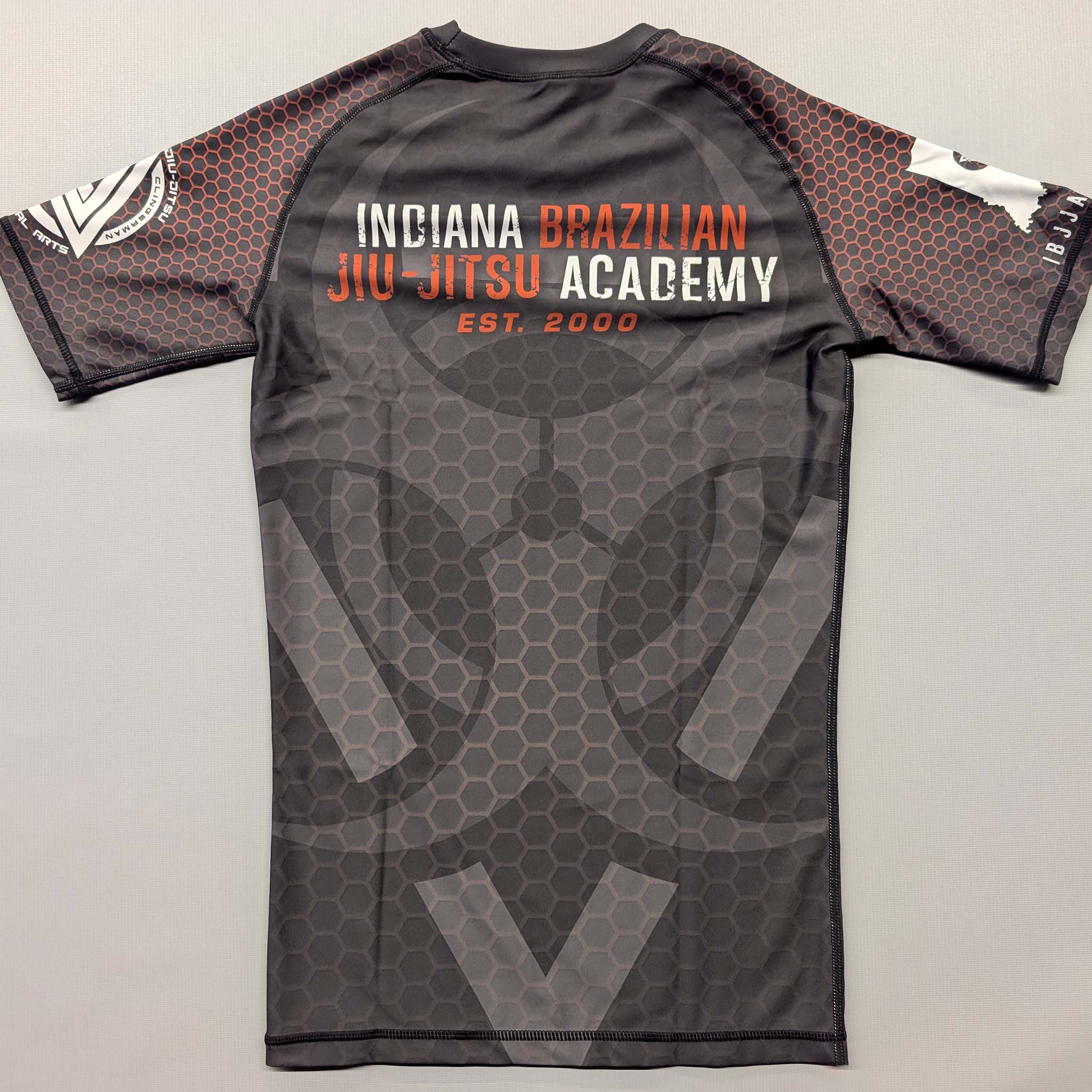 IBJJA Hex Rashguard - Short Sleeve - The Fight Hub