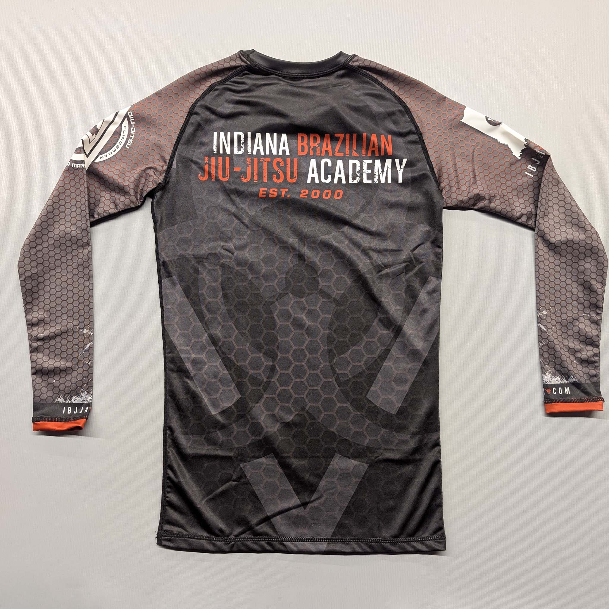 IBJJA Rashguard Hex - Long Sleeve - The Fight Hub
