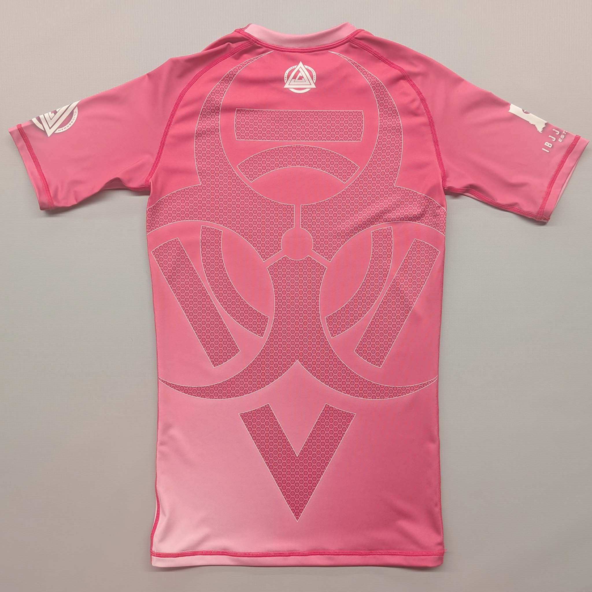 IBJJA OG Rashguard - Pink - The Fight Hub