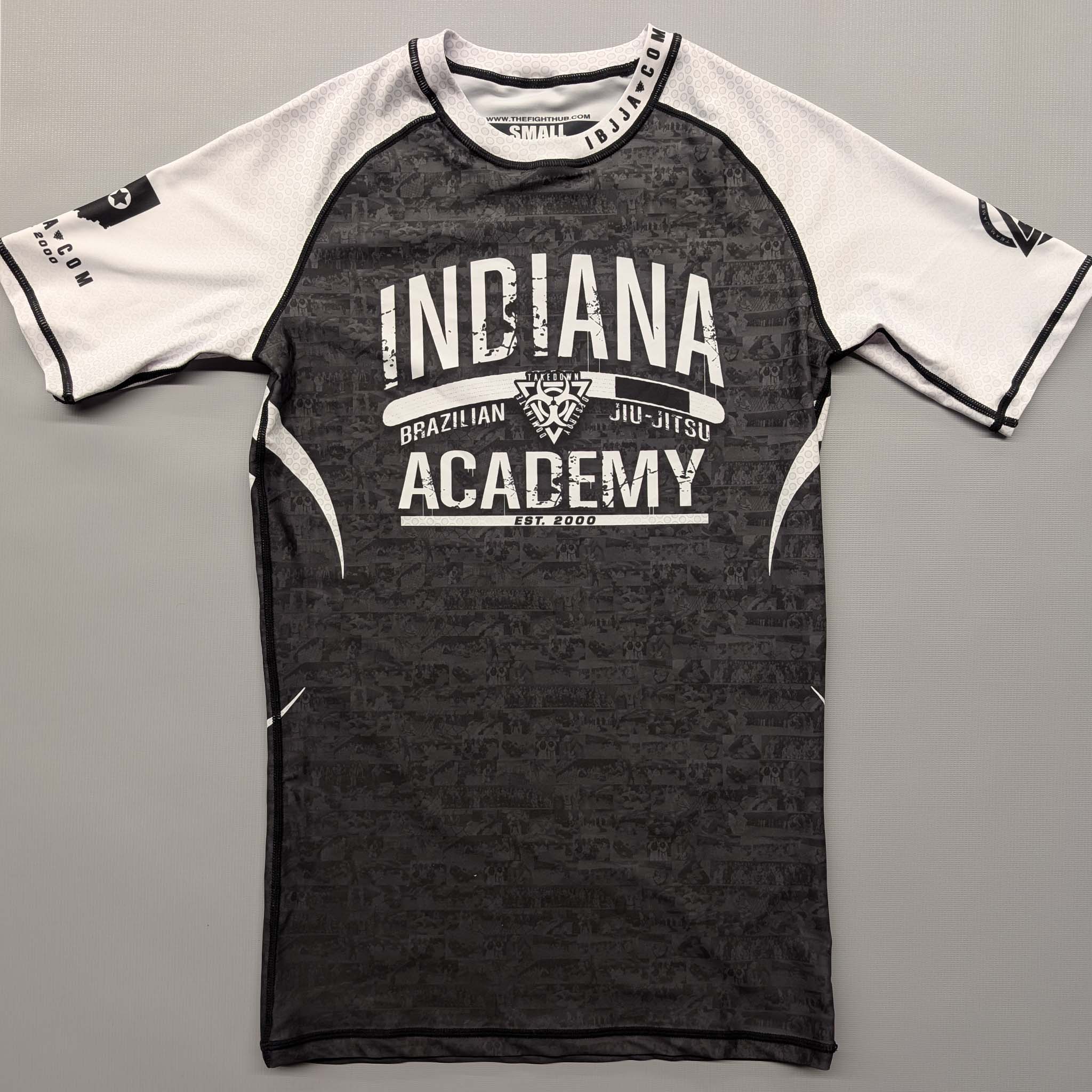 IBJJA OG Ranked Rashguards - 2023 (White) - The Fight Hub