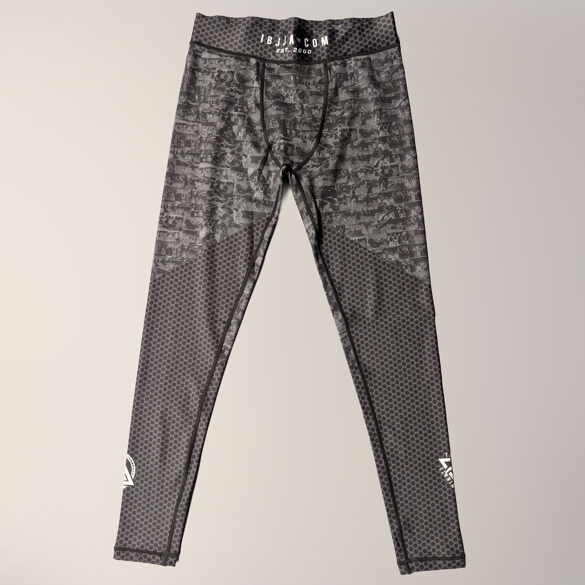 IBJJA Spats - Black - The Fight Hub