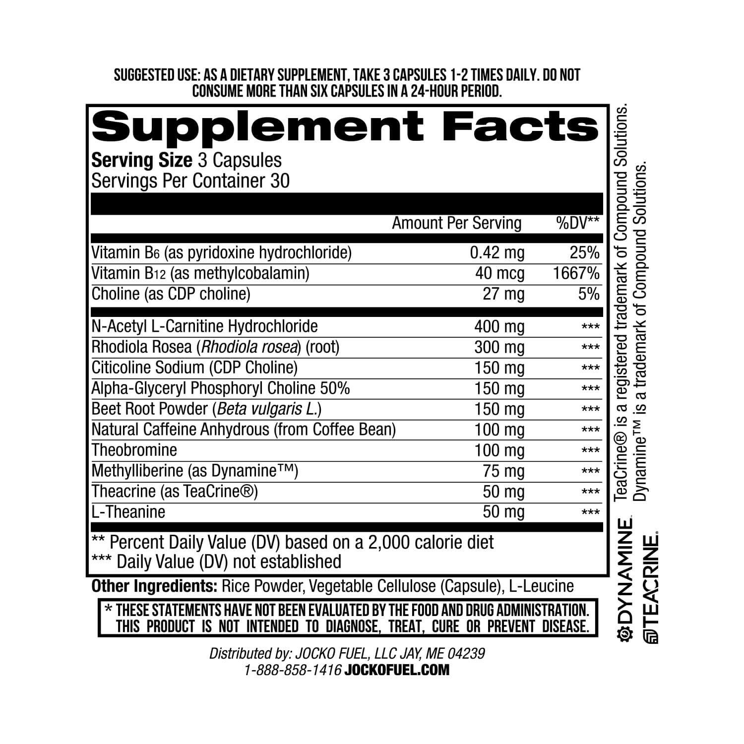 Jocko Fuel - Jocko Brain Power - The Fight Hub