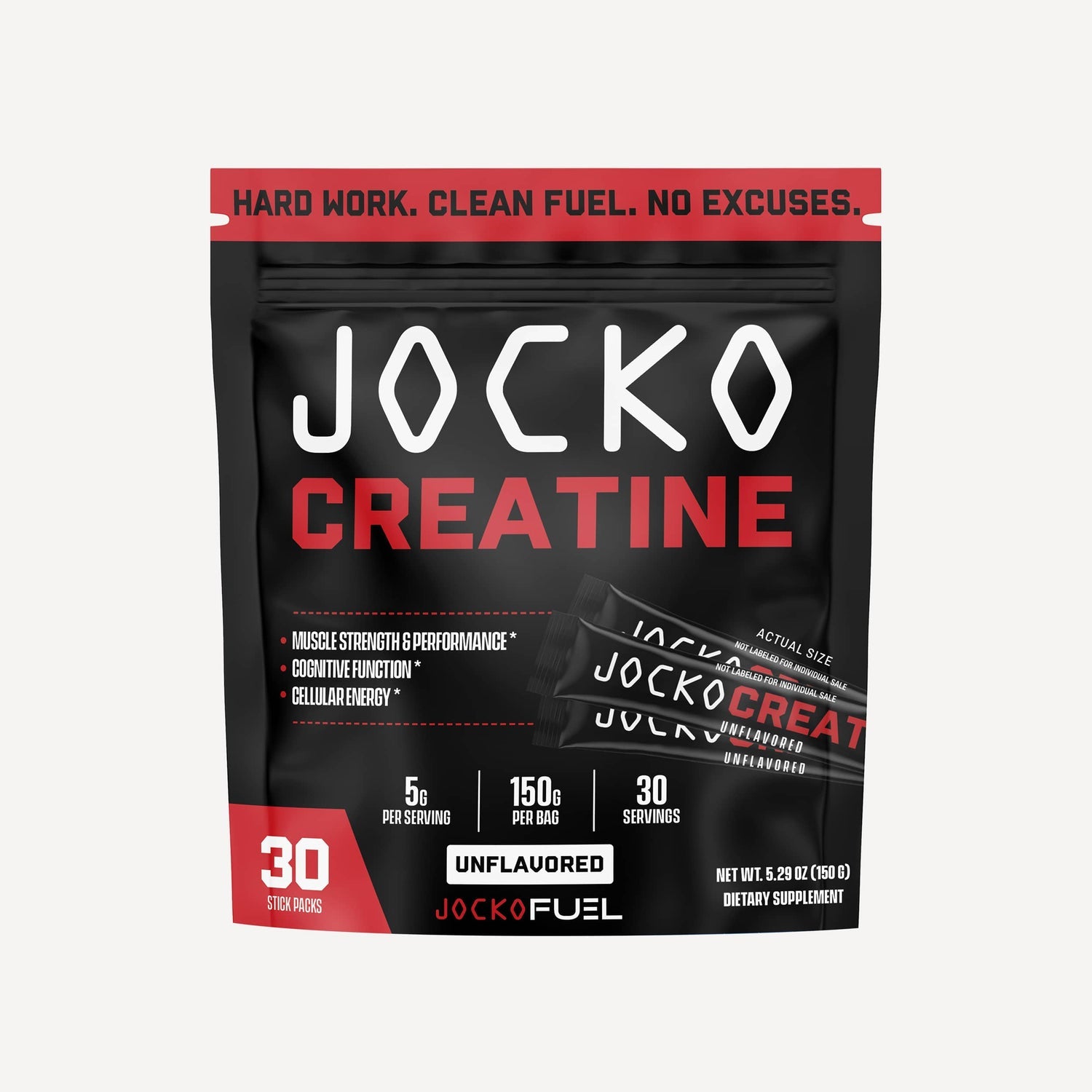 Jocko Fuel - Jocko Creatine Bag - The Fight Hub