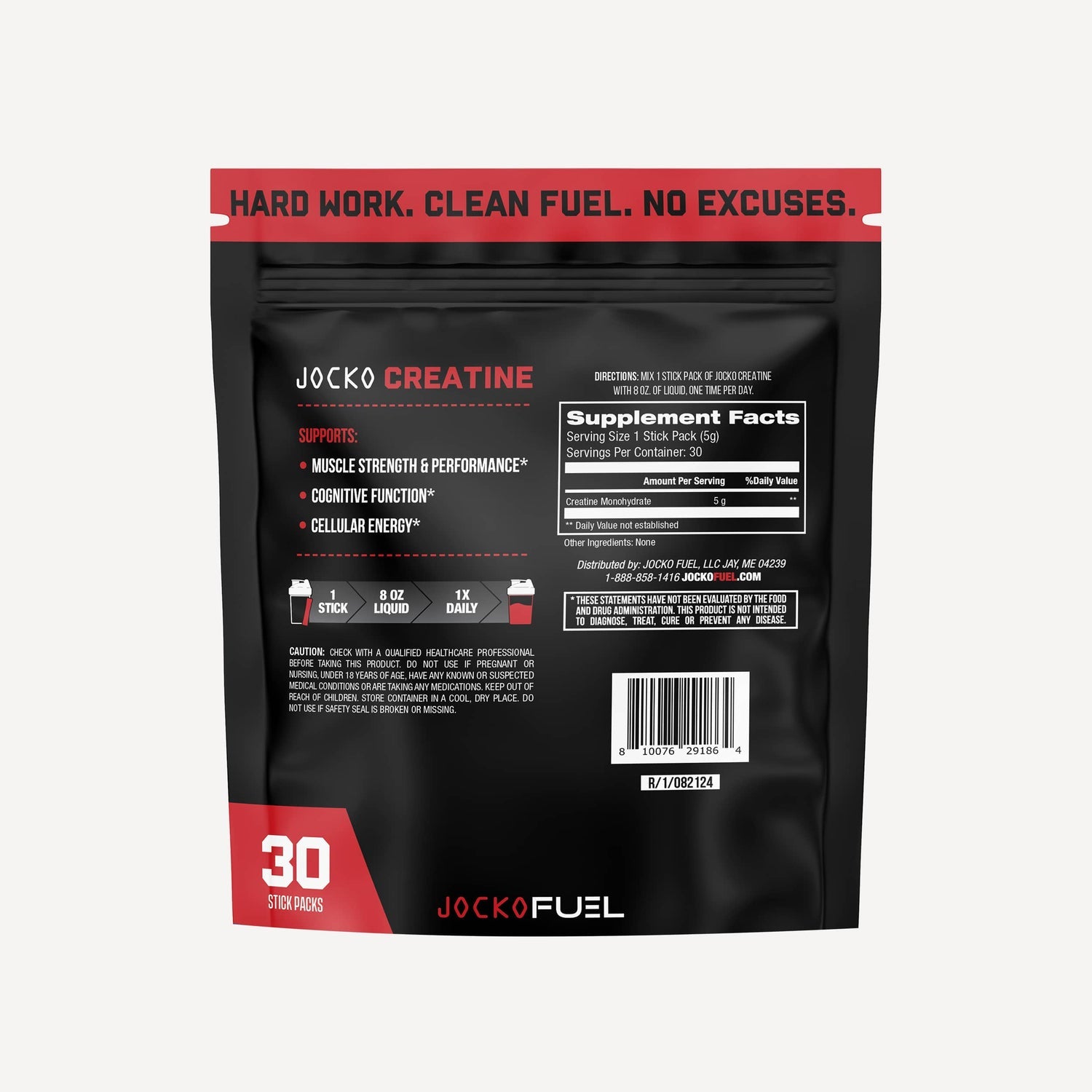 Jocko Fuel - Jocko Creatine Bag - The Fight Hub