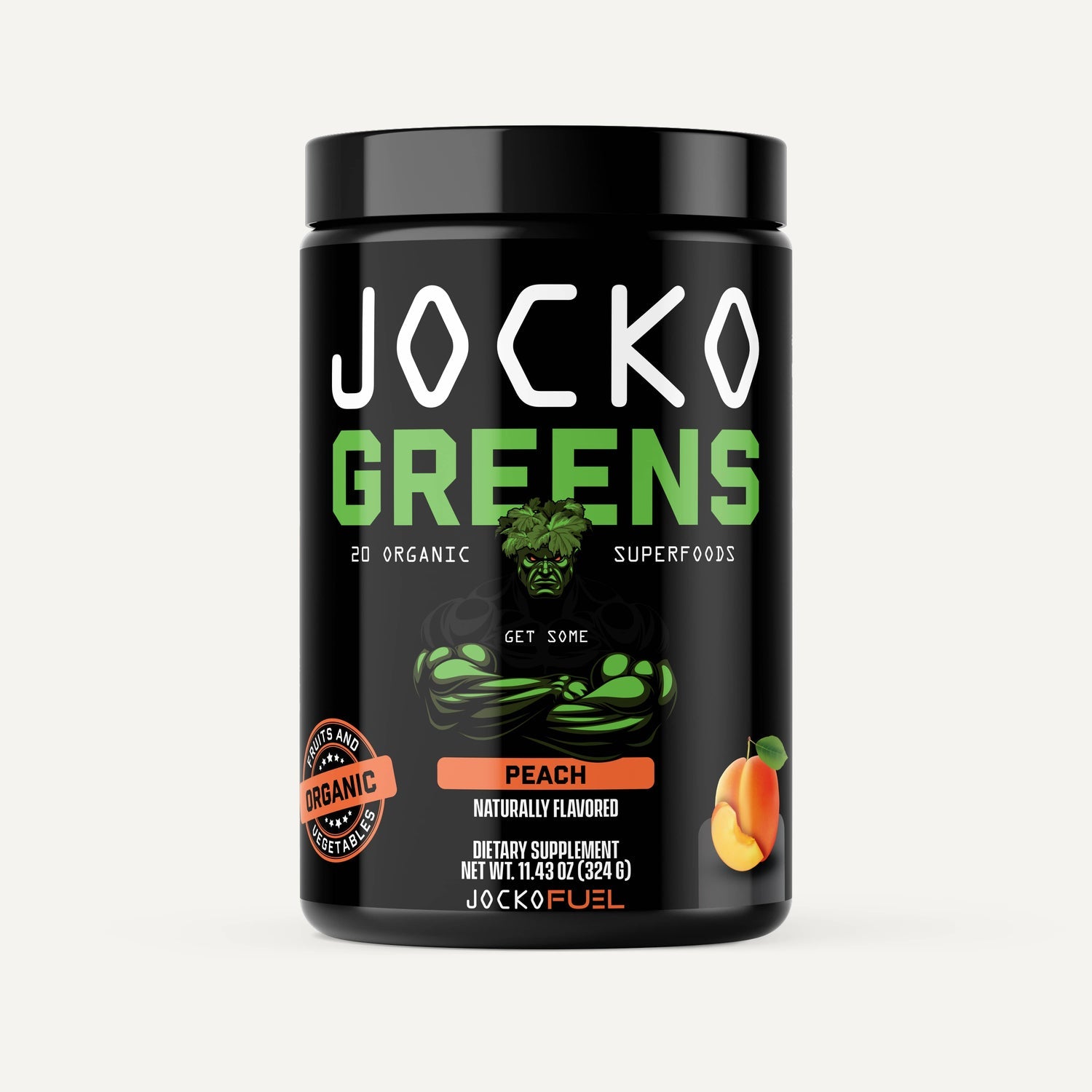 Jocko Fuel - Jocko Greens - Peach - The Fight Hub