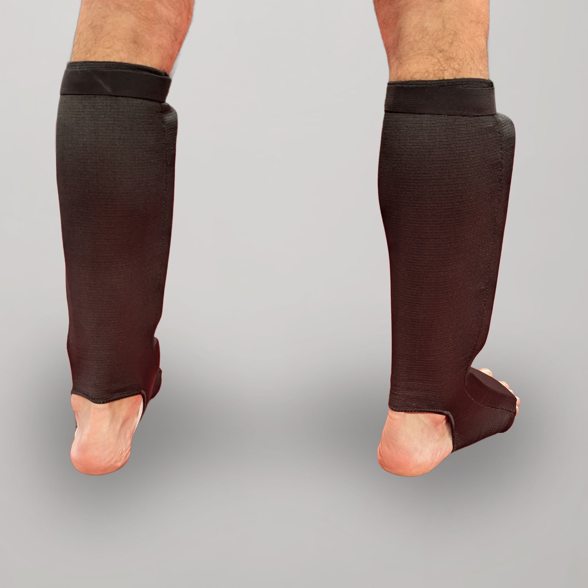 Slip-On Shin Guards (Black) – Kickboxing & MMA Training - The Fight Hub