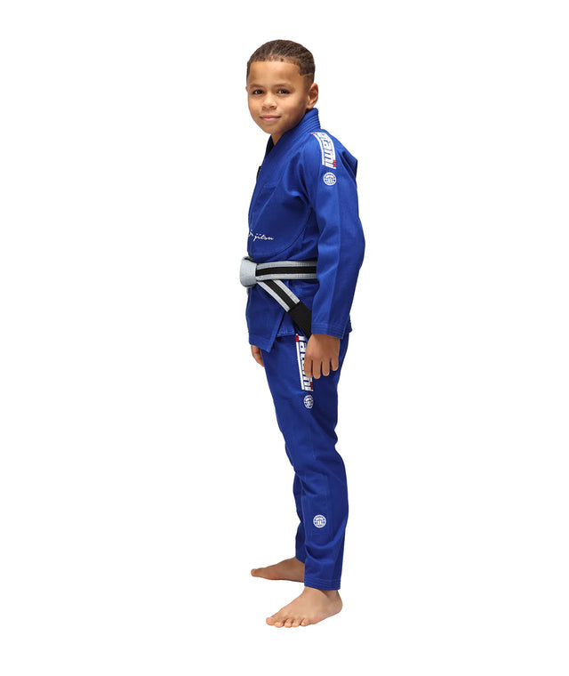 Tatami Elements Superlite BJJ Gi - Youth (Blue) - The Fight Hub