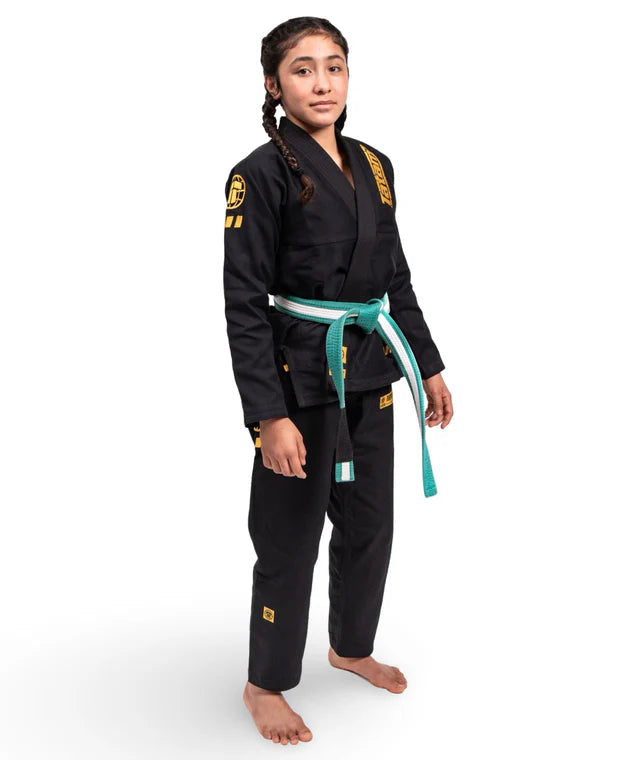 Kids' Pro Series Gi (Black & Wild Rose)