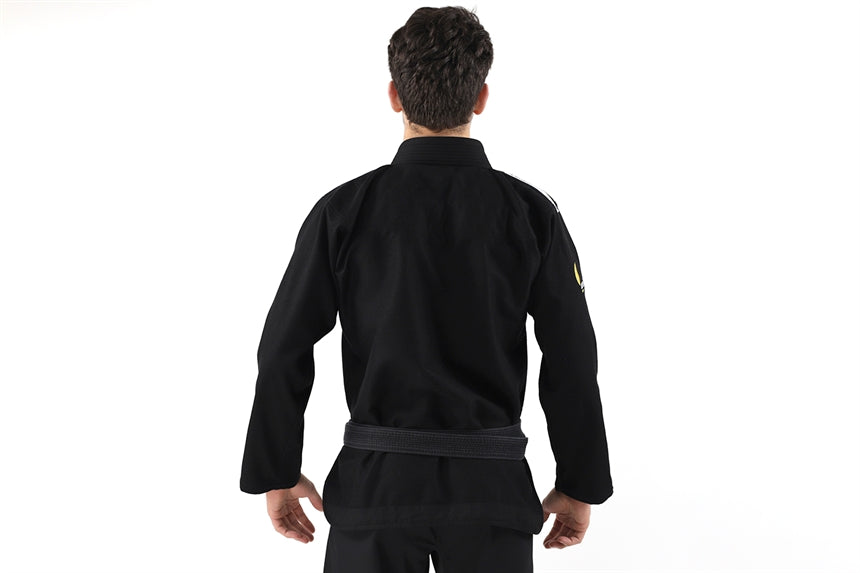 Kitsune "Bloom" BJJ Gi - Black - The Fight Hub