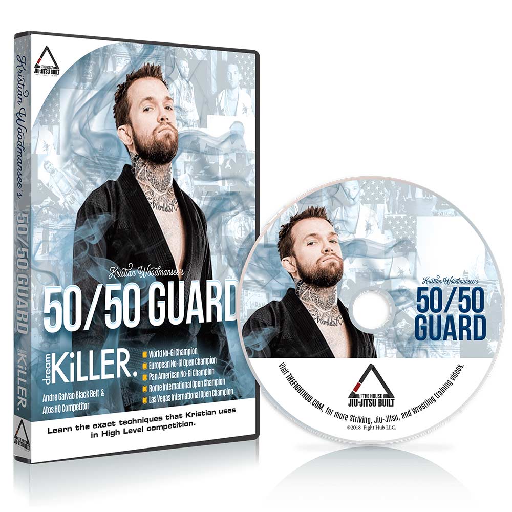 50-50 Guard by Kristian Woodmansee – BJJ Instructional DVD for Leg Locks & Sweeps - The Fight Hub
