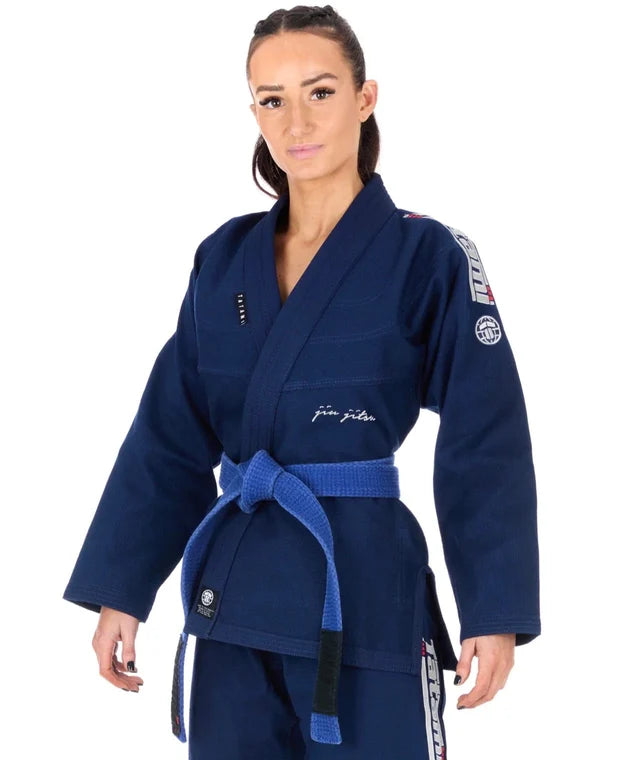 Tatami Elements Superlite BJJ Gi - Women (Navy & White)