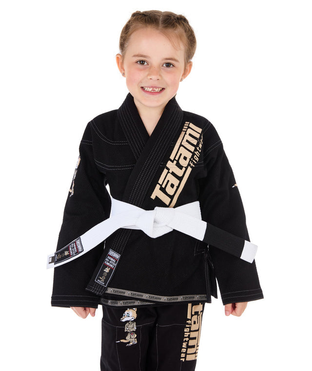 Fuji Meerkatsu Kids Animal BJJ Gi (Black) - The Fight Hub