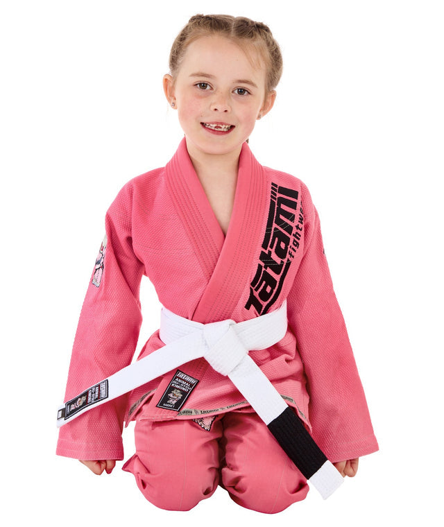 Tatami Meerkatsu Kids Animal BJJ Gi (Pink)