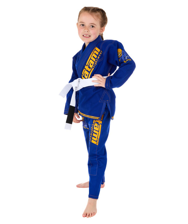 Tatami Meerkatsu Kids Animal BJJ Gi (Royal Blue)