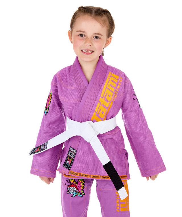 Fuji Meerkatsu Kids Animal BJJ Gi (Purple) - The Fight Hub
