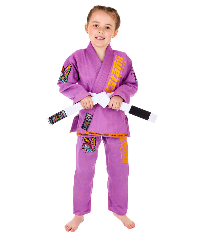 Fuji Meerkatsu Kids Animal BJJ Gi (Purple) - The Fight Hub