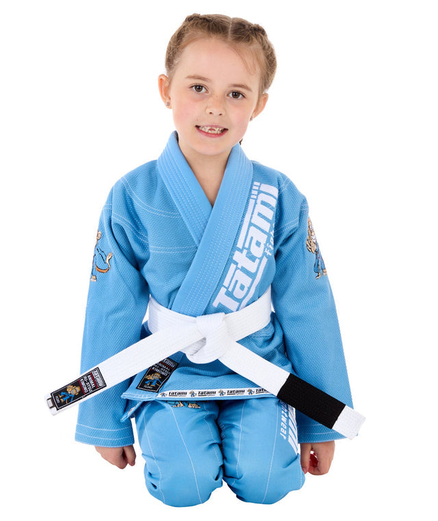 Tatami Meerkatsu Kids Animal BJJ Gi (Sky Blue)